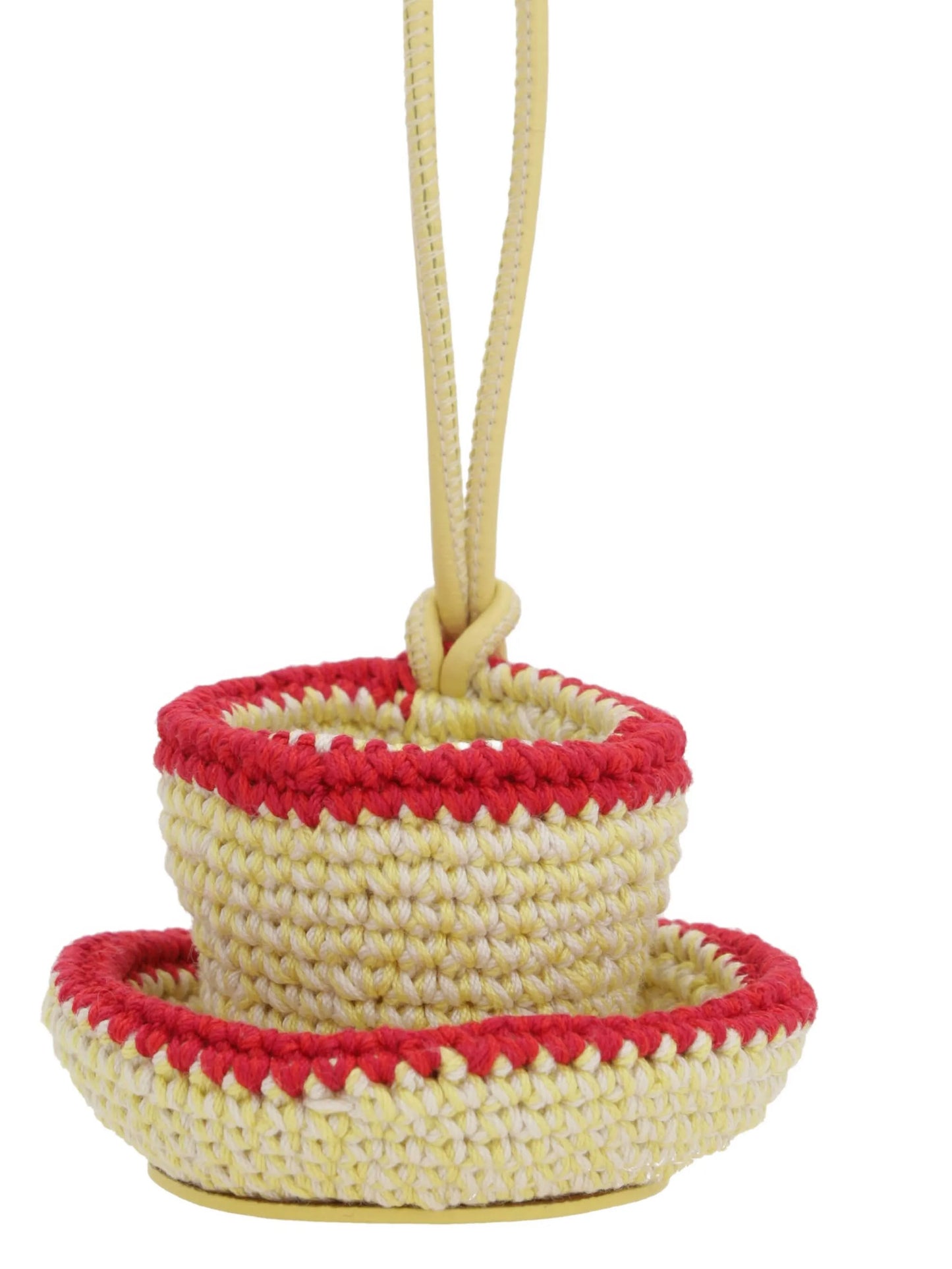 tea cup-pendant bag strap