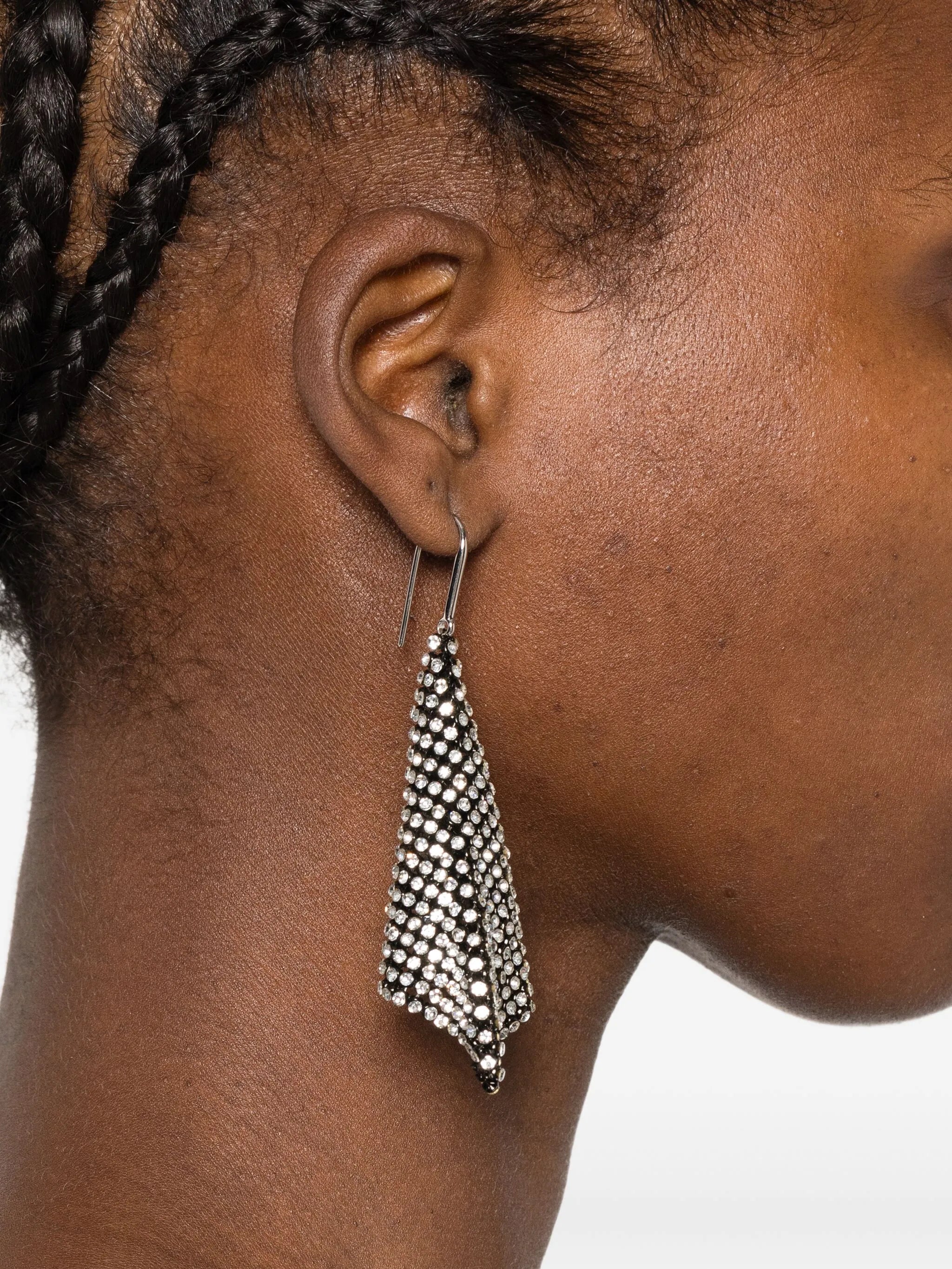 chainmail drop earrings