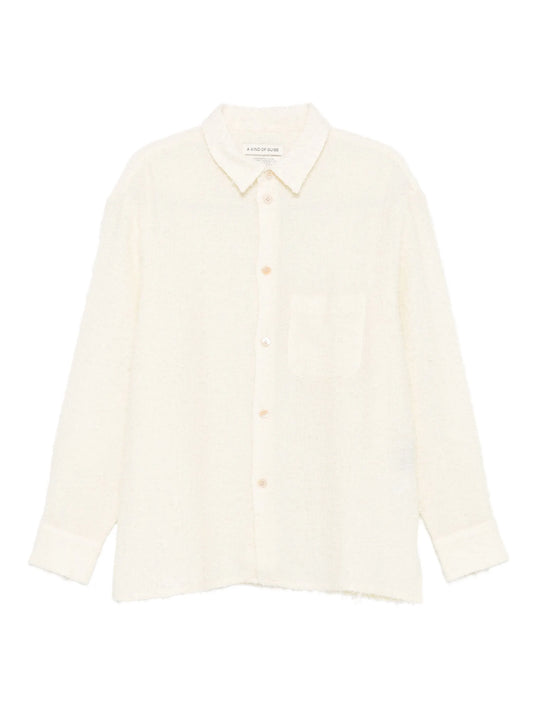 Gusto brushed-effect shirt