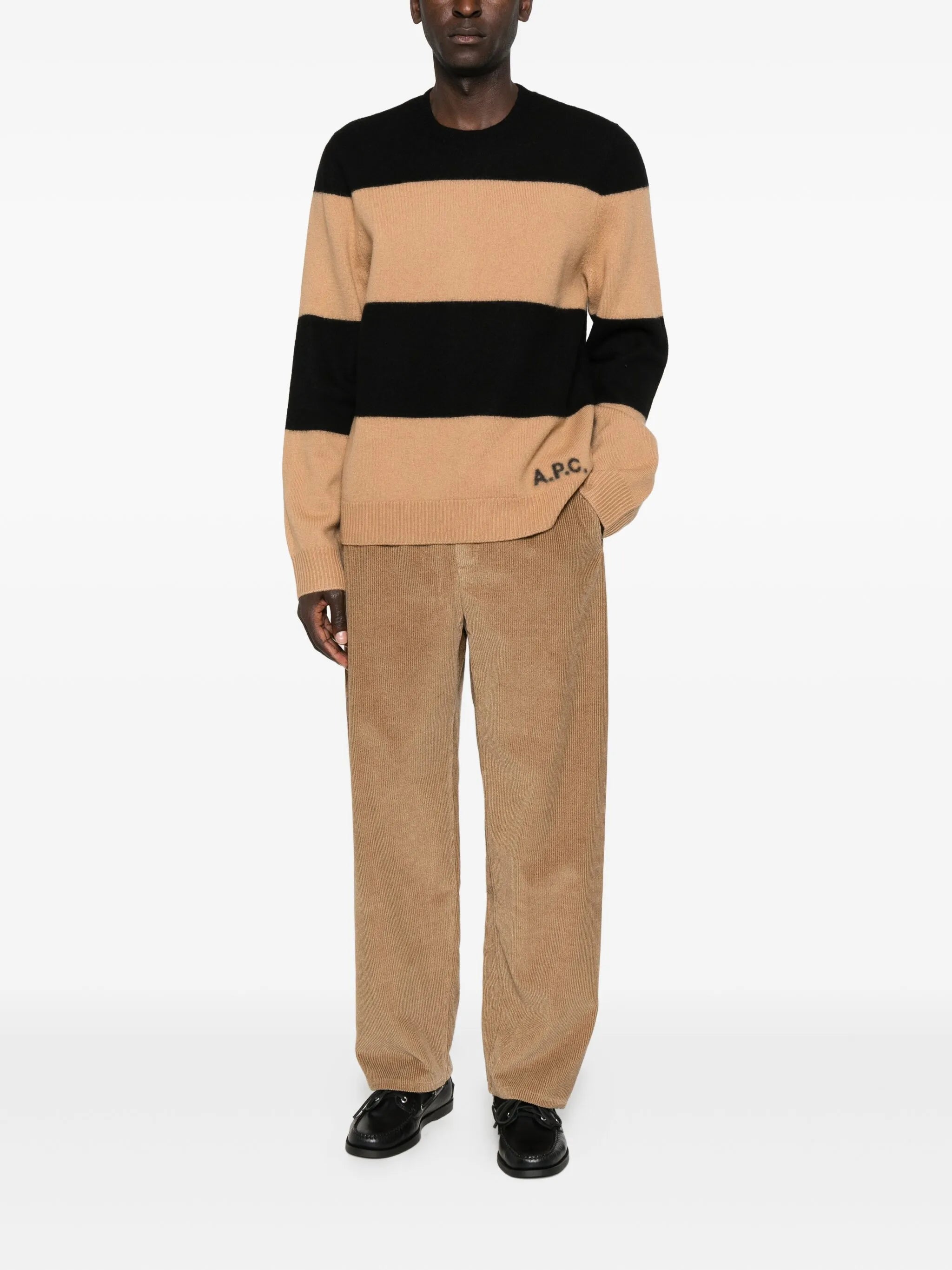 Samurai corduroy drawstring trousers