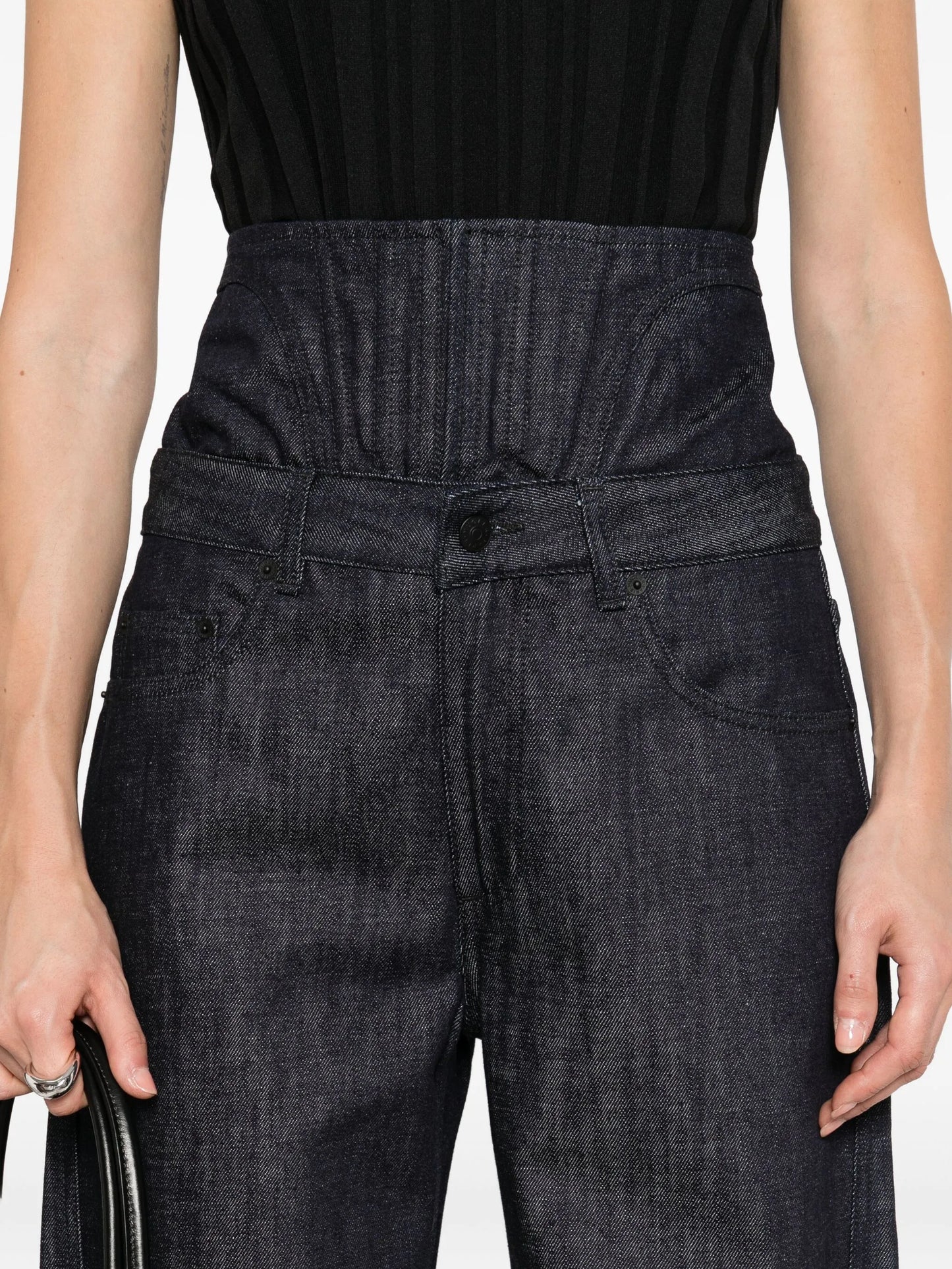 corset-waist jeans