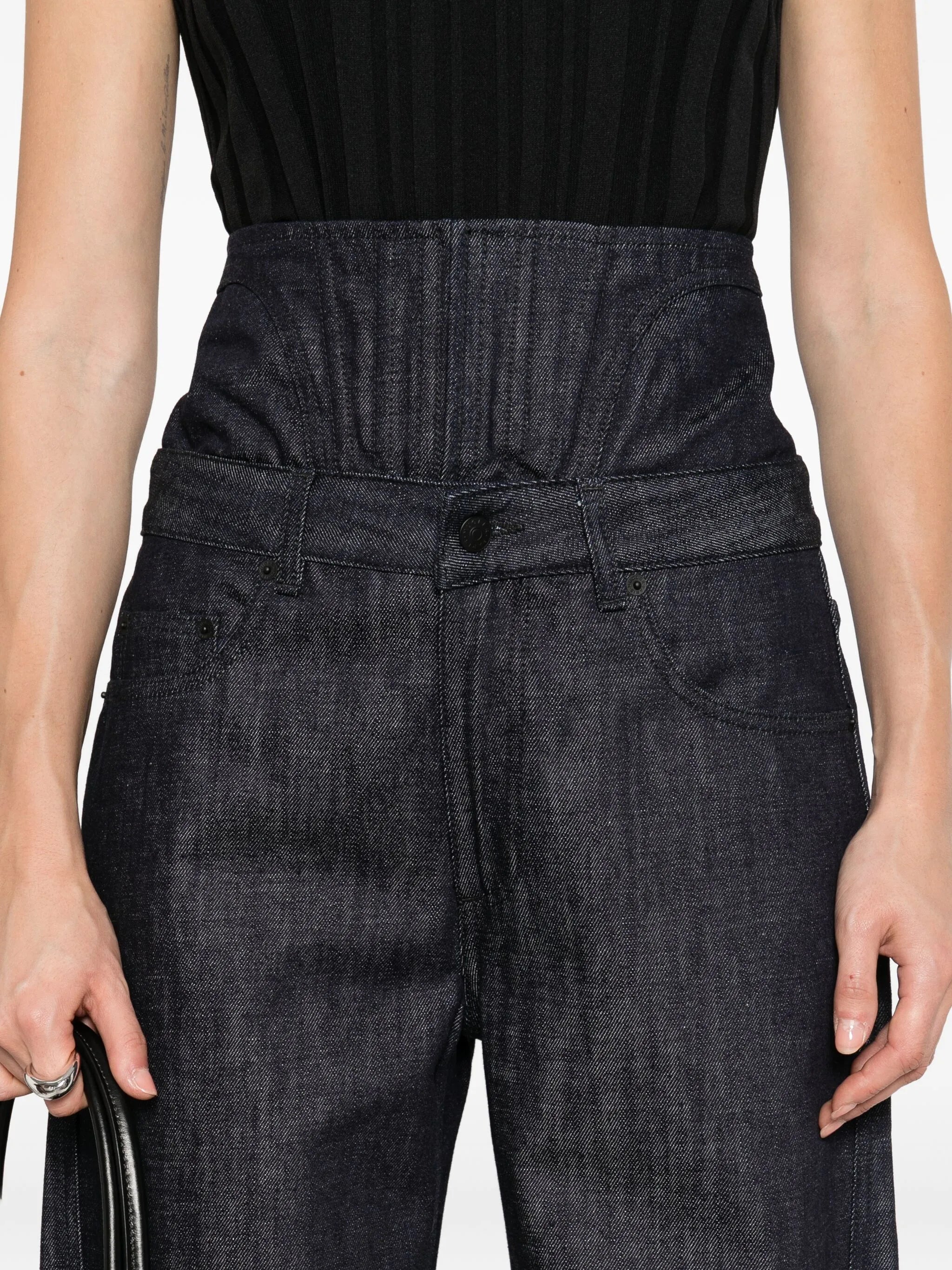 corset-waist jeans