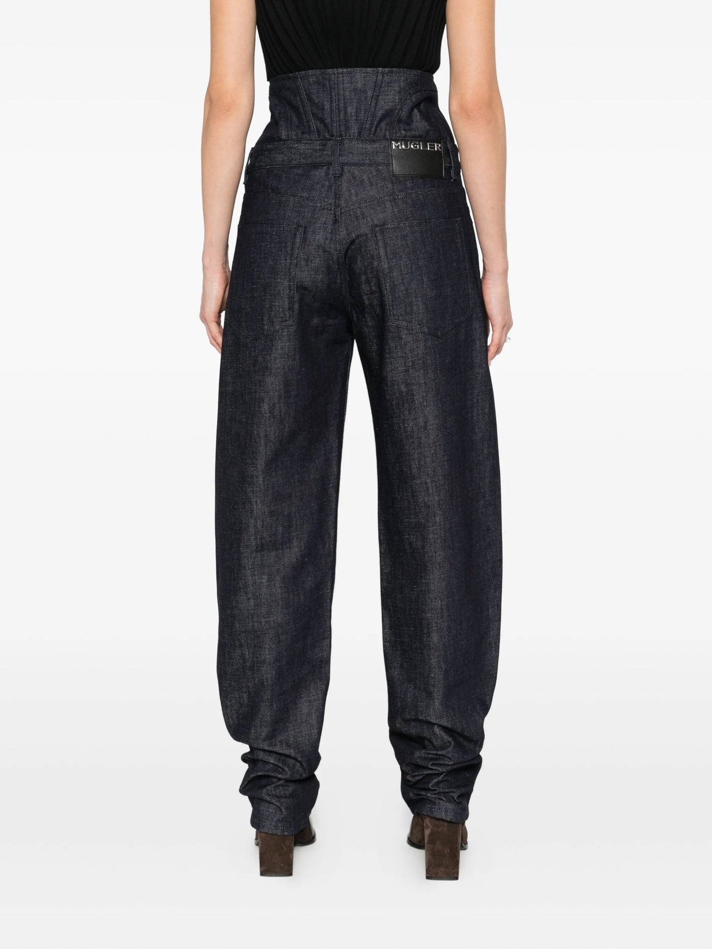 corset-waist jeans