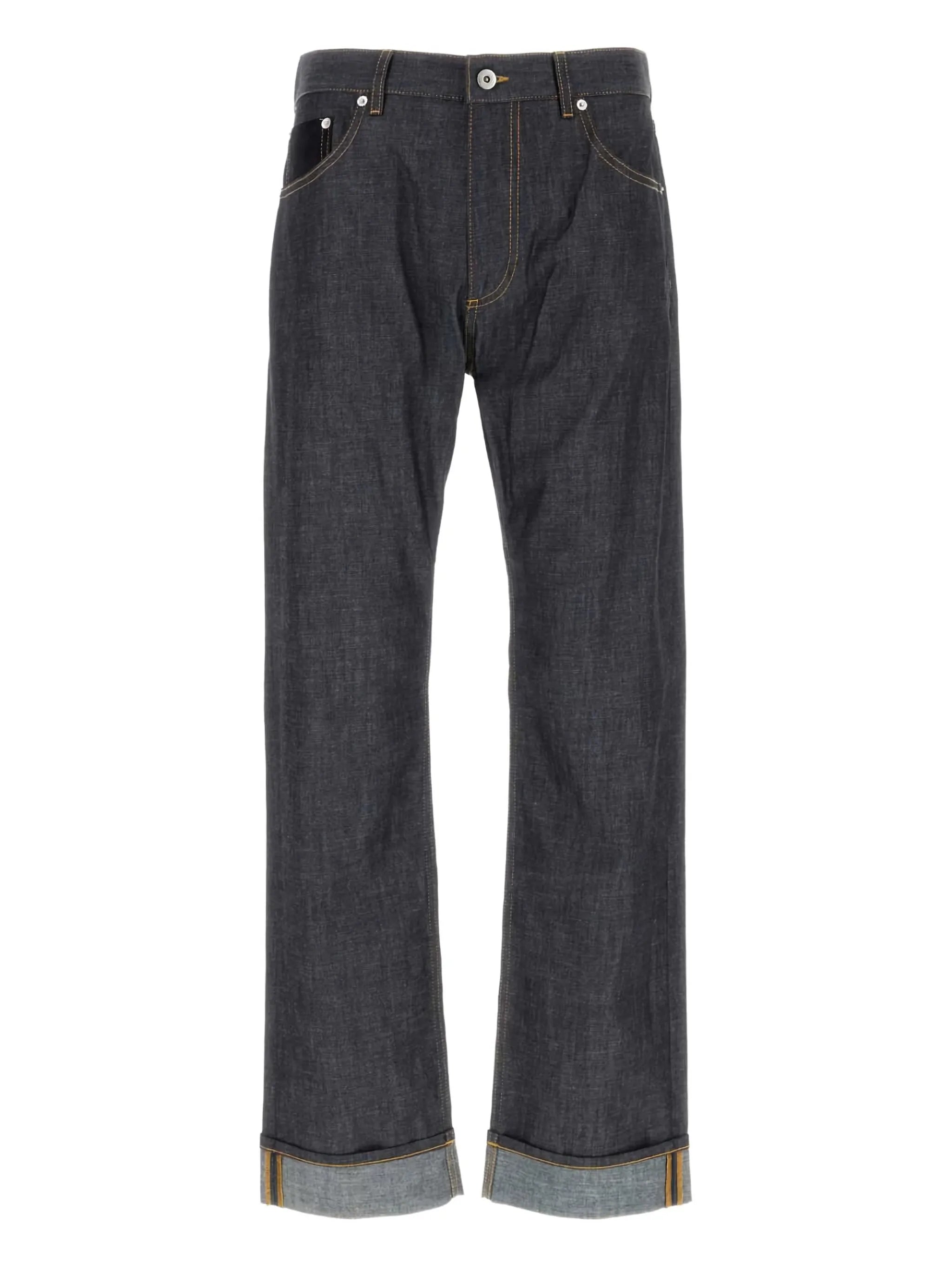 turn-up jeans