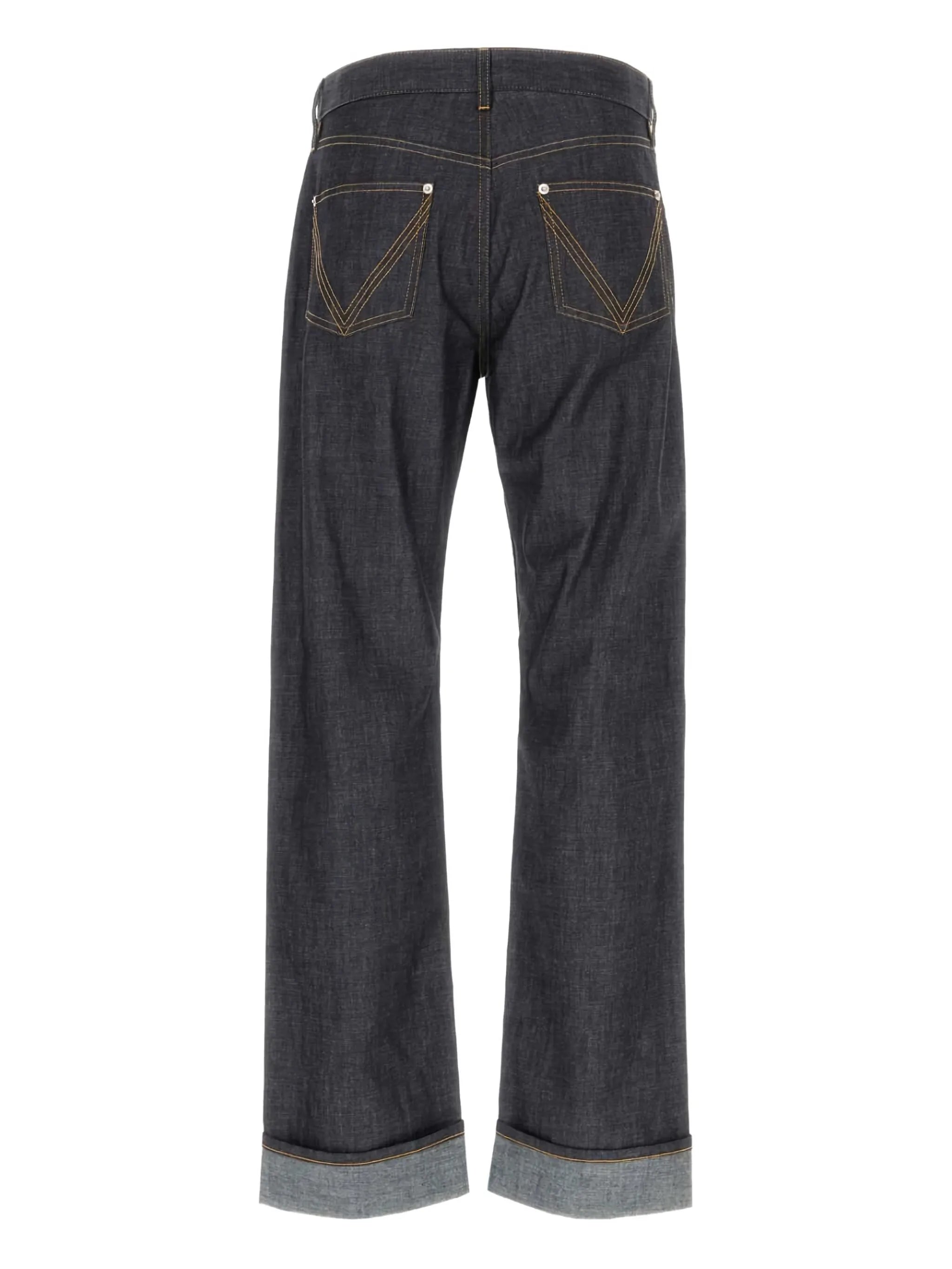 turn-up jeans