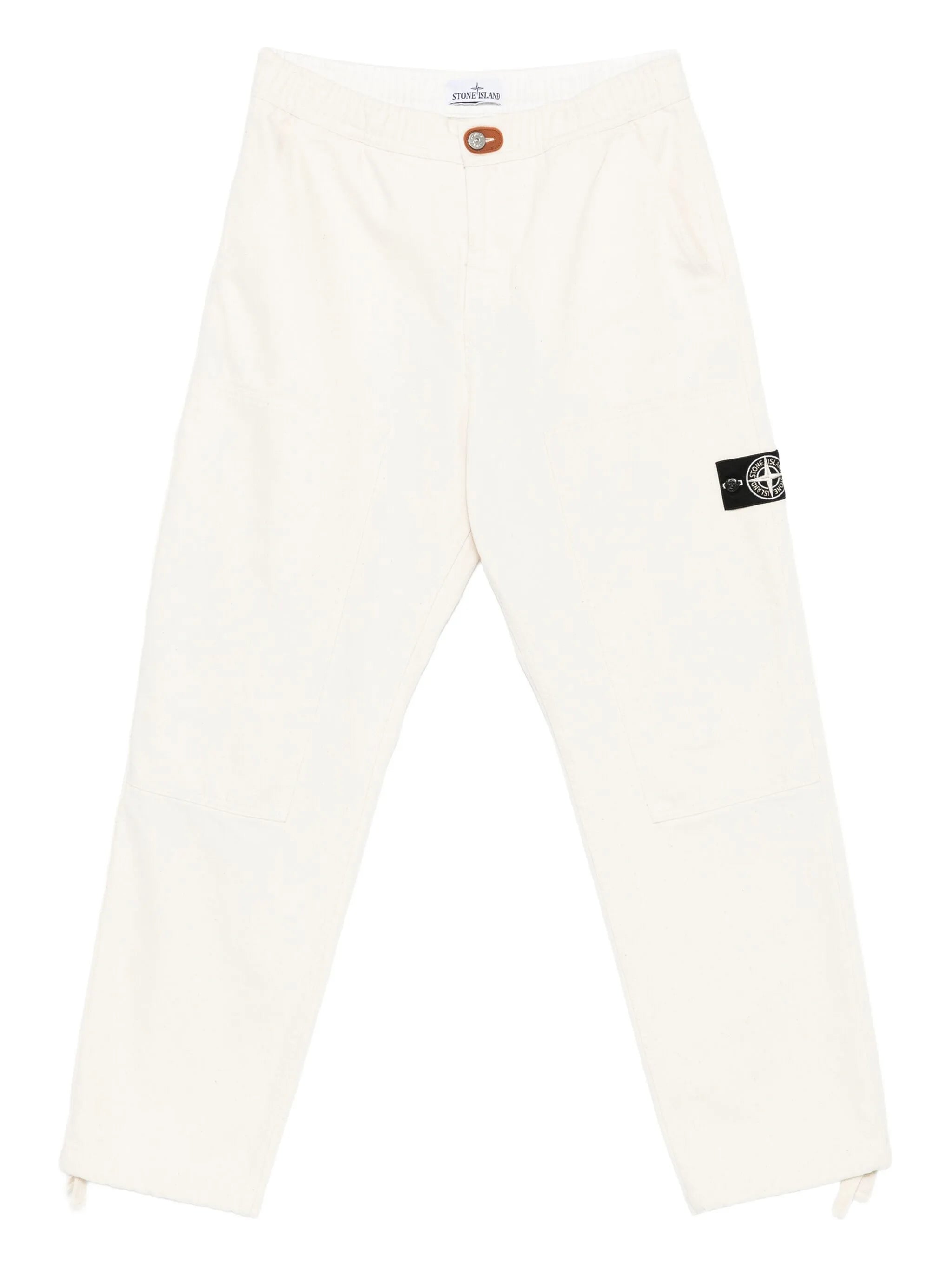 patch-pocket drawstring trousers