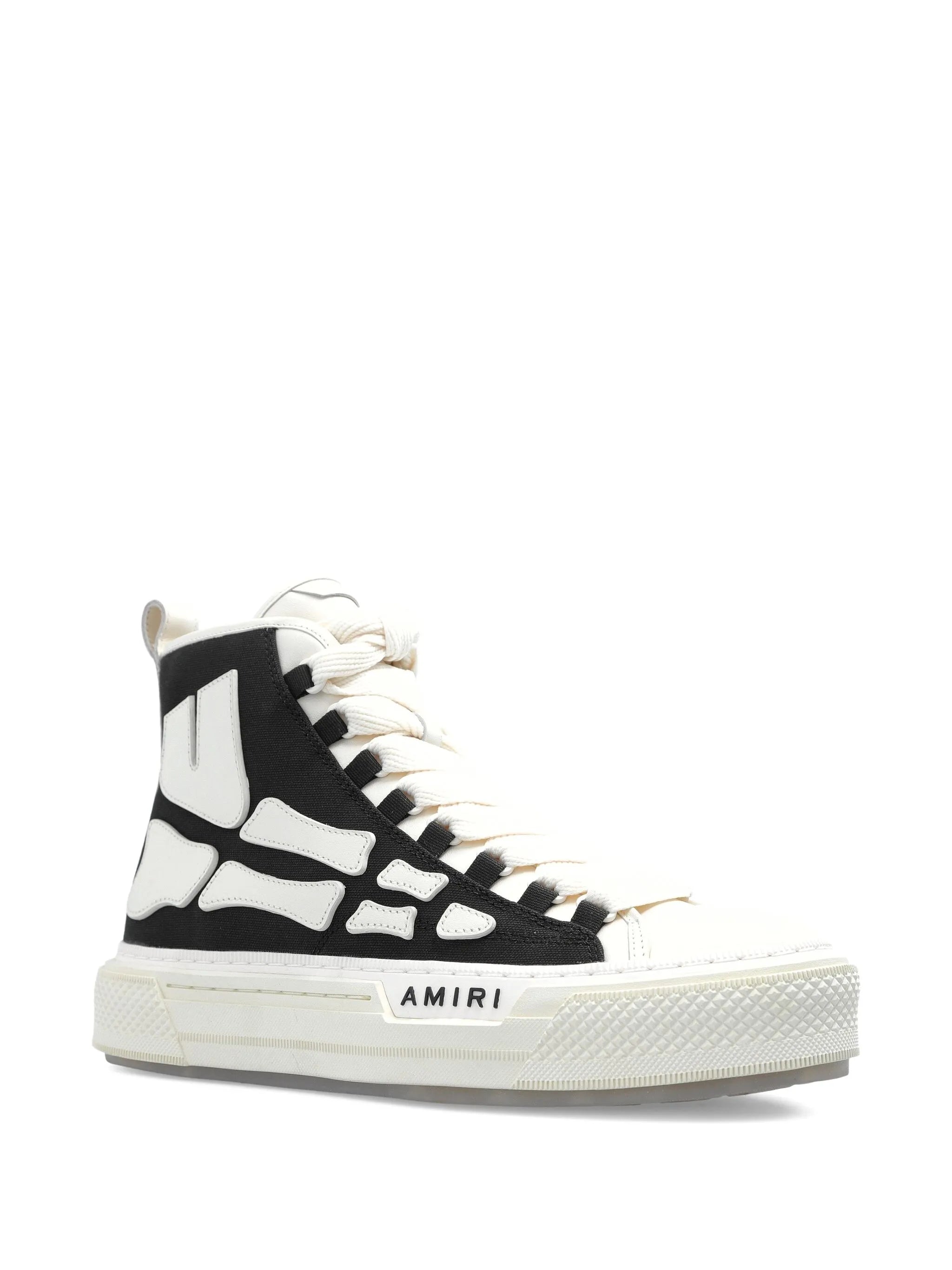 skeleton-print sneakers