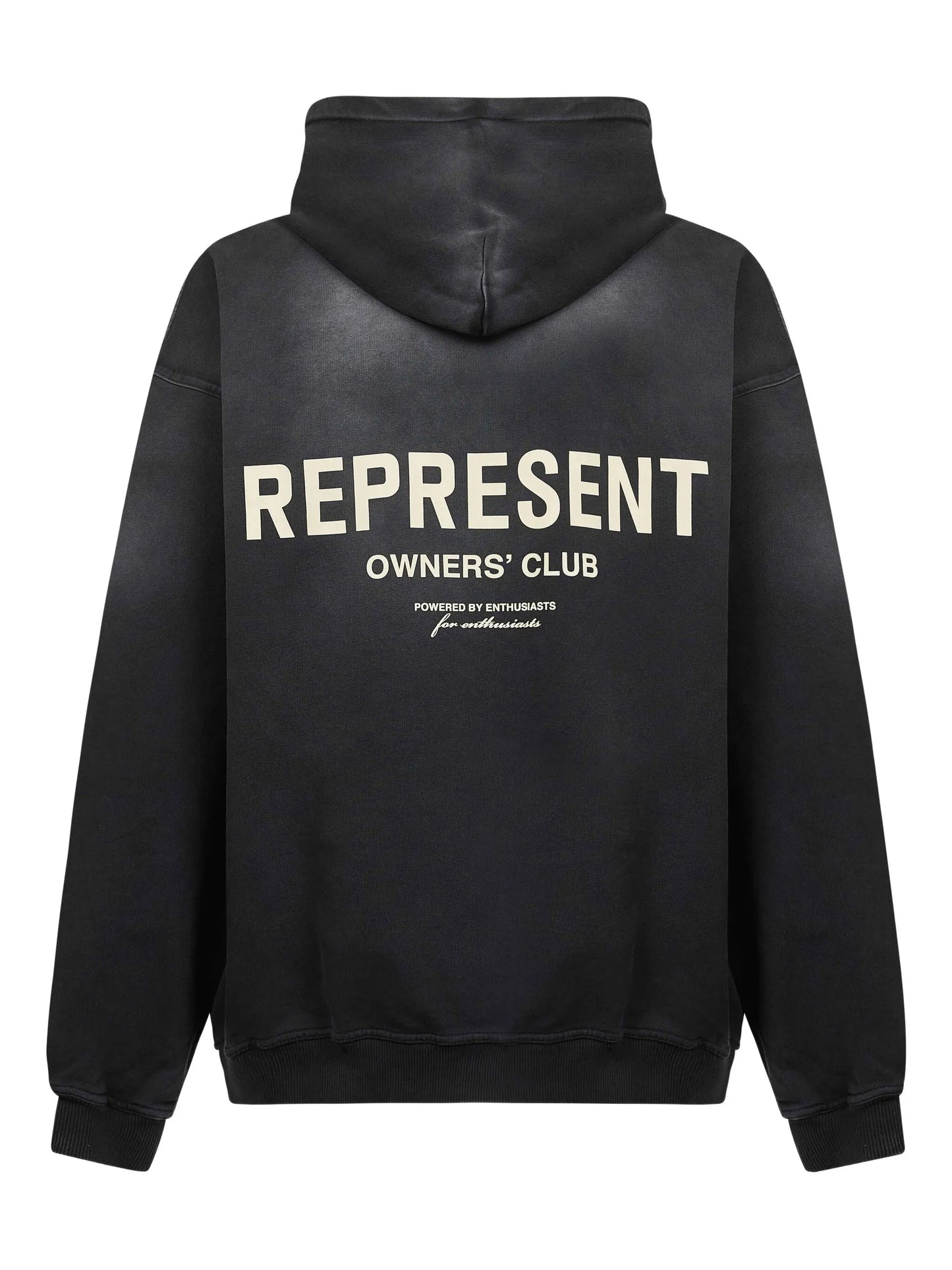logo-print cotton hoodie