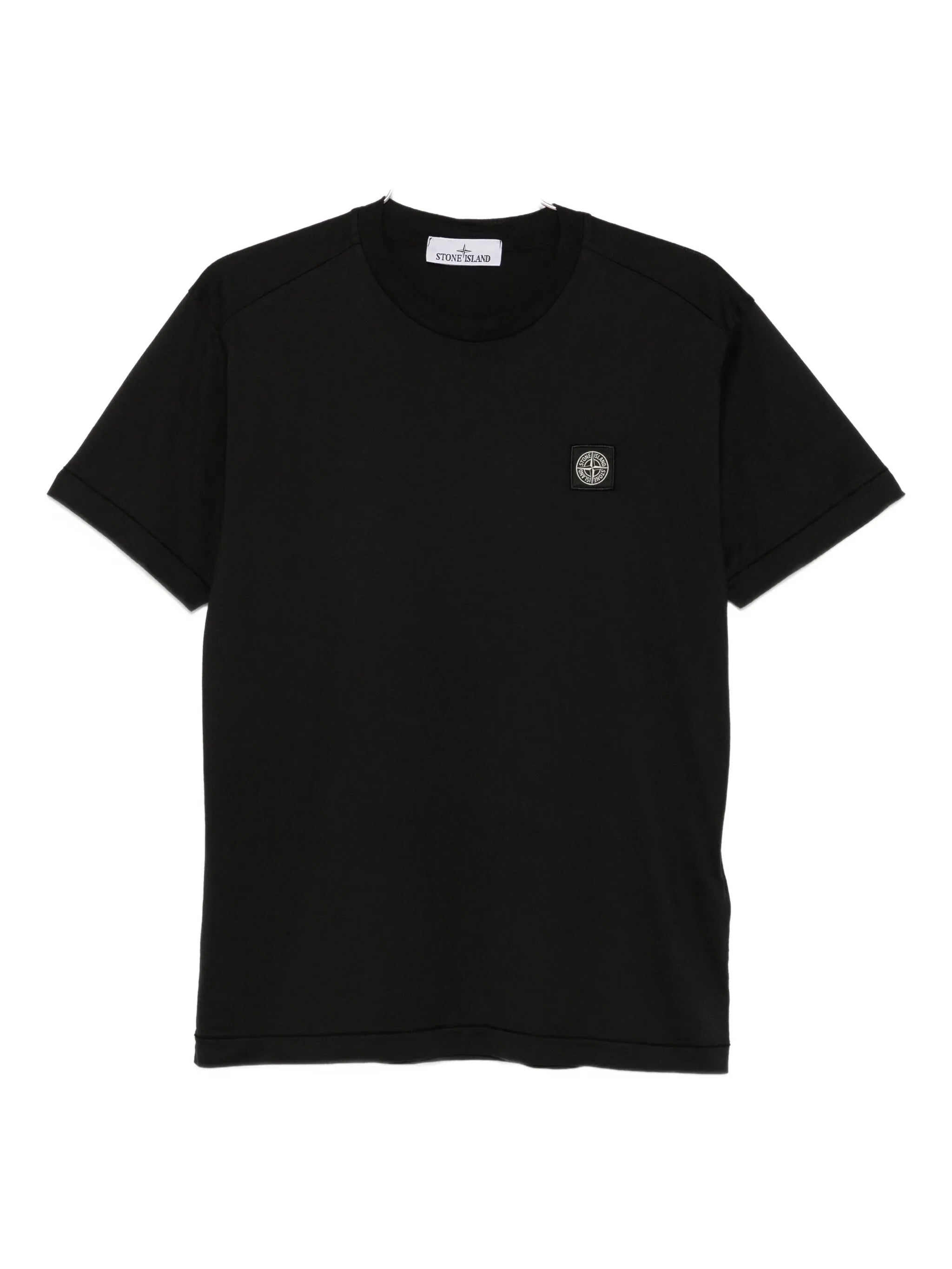 logo-patch cotton t-shirt