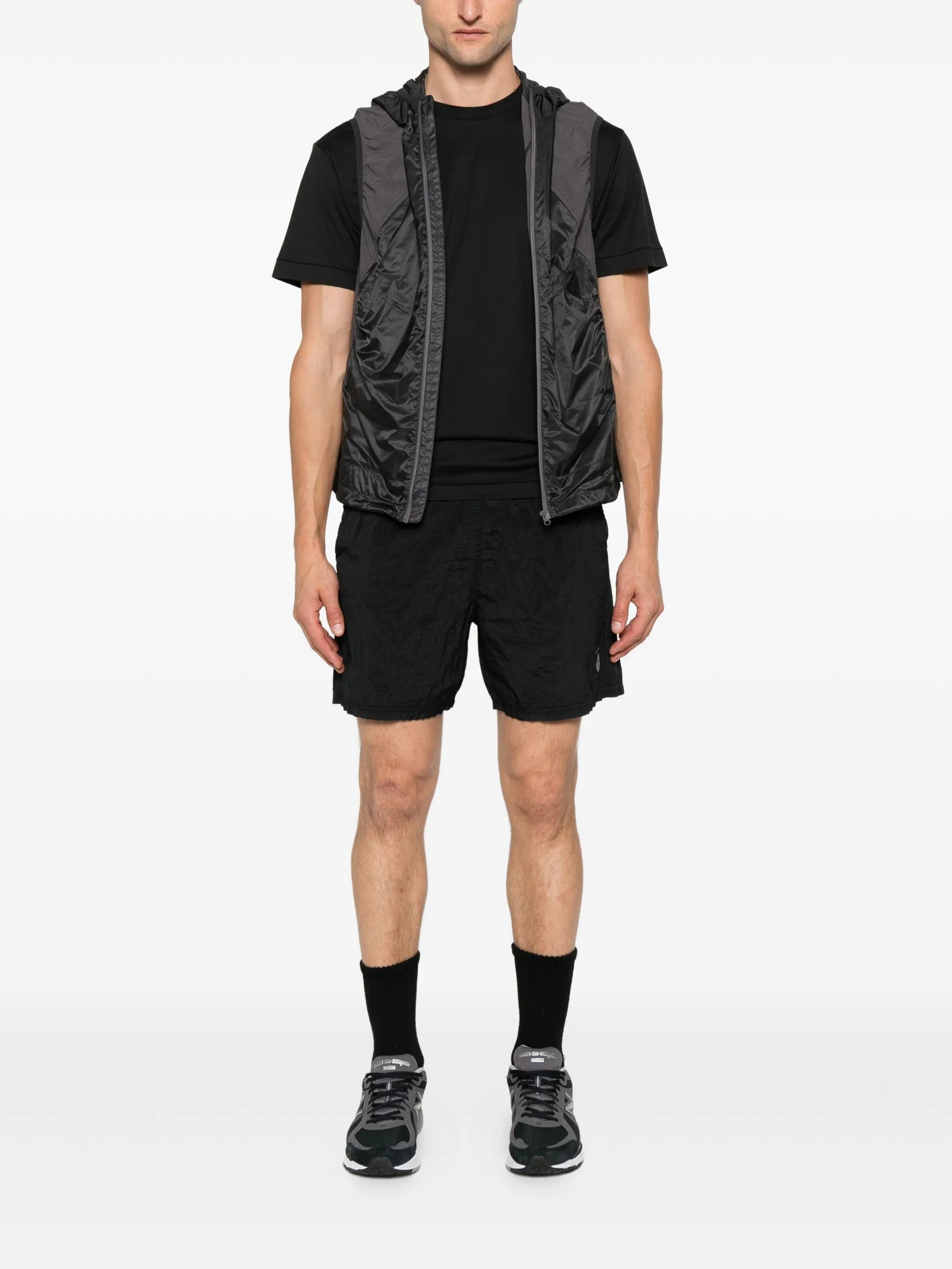 logo-patch cotton t-shirt