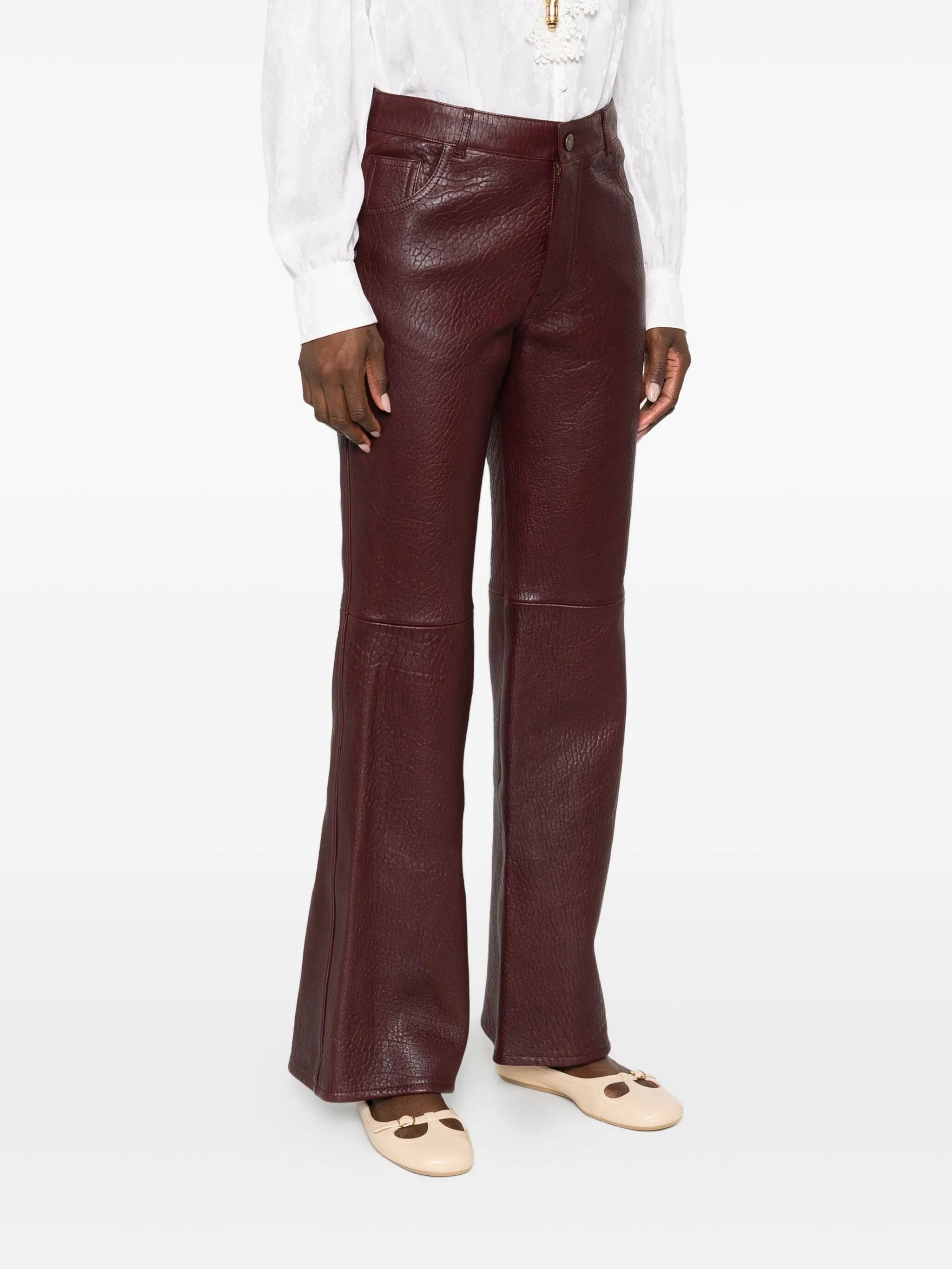 leather trousers