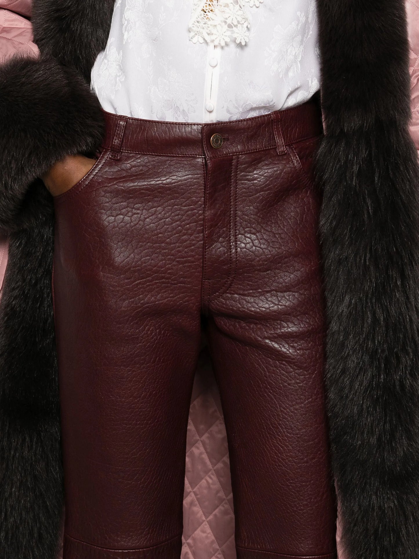 leather trousers