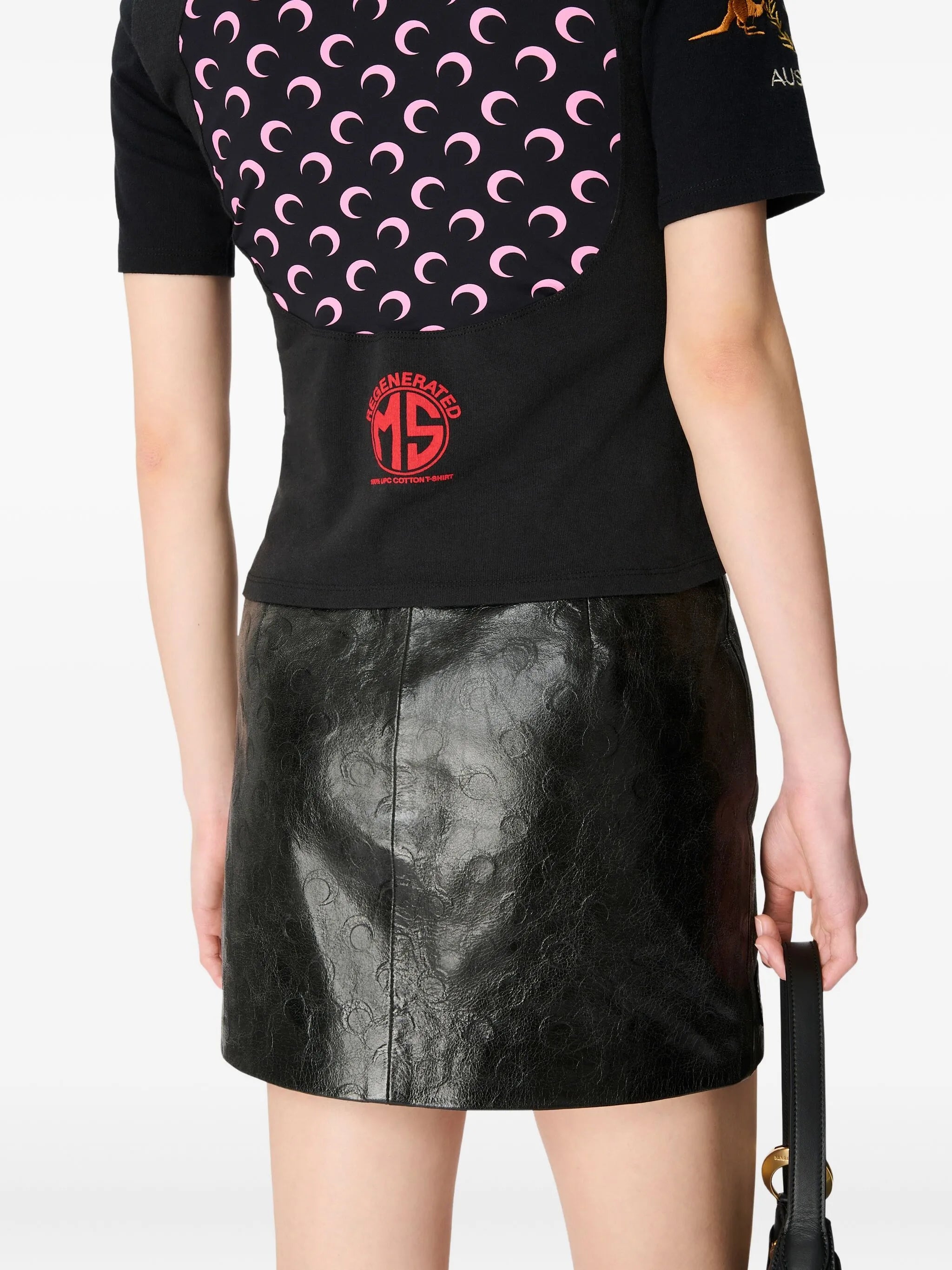 logo-print elephant-graphic T-shirt