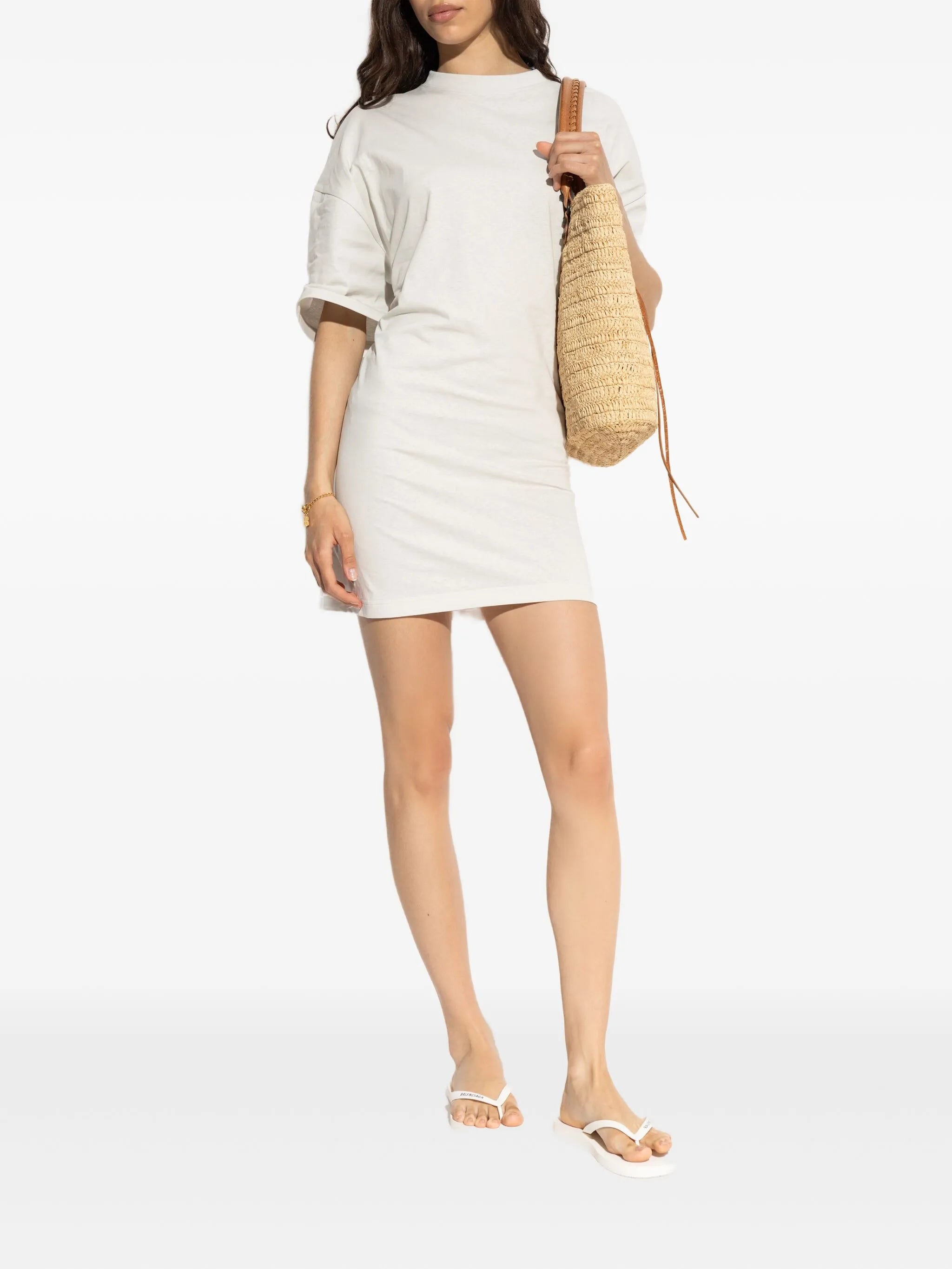 short-sleeve T-shirt mini dress