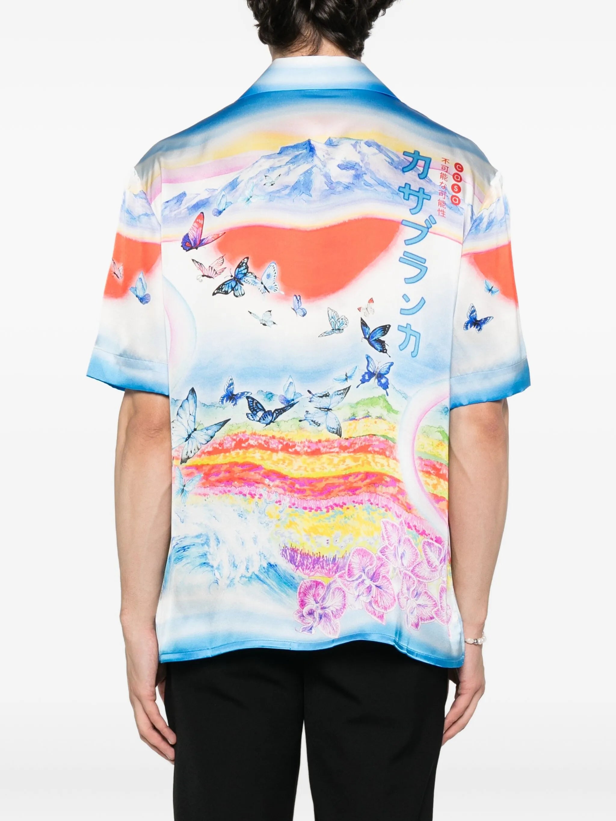 Teacher butterfly landscape shirt
