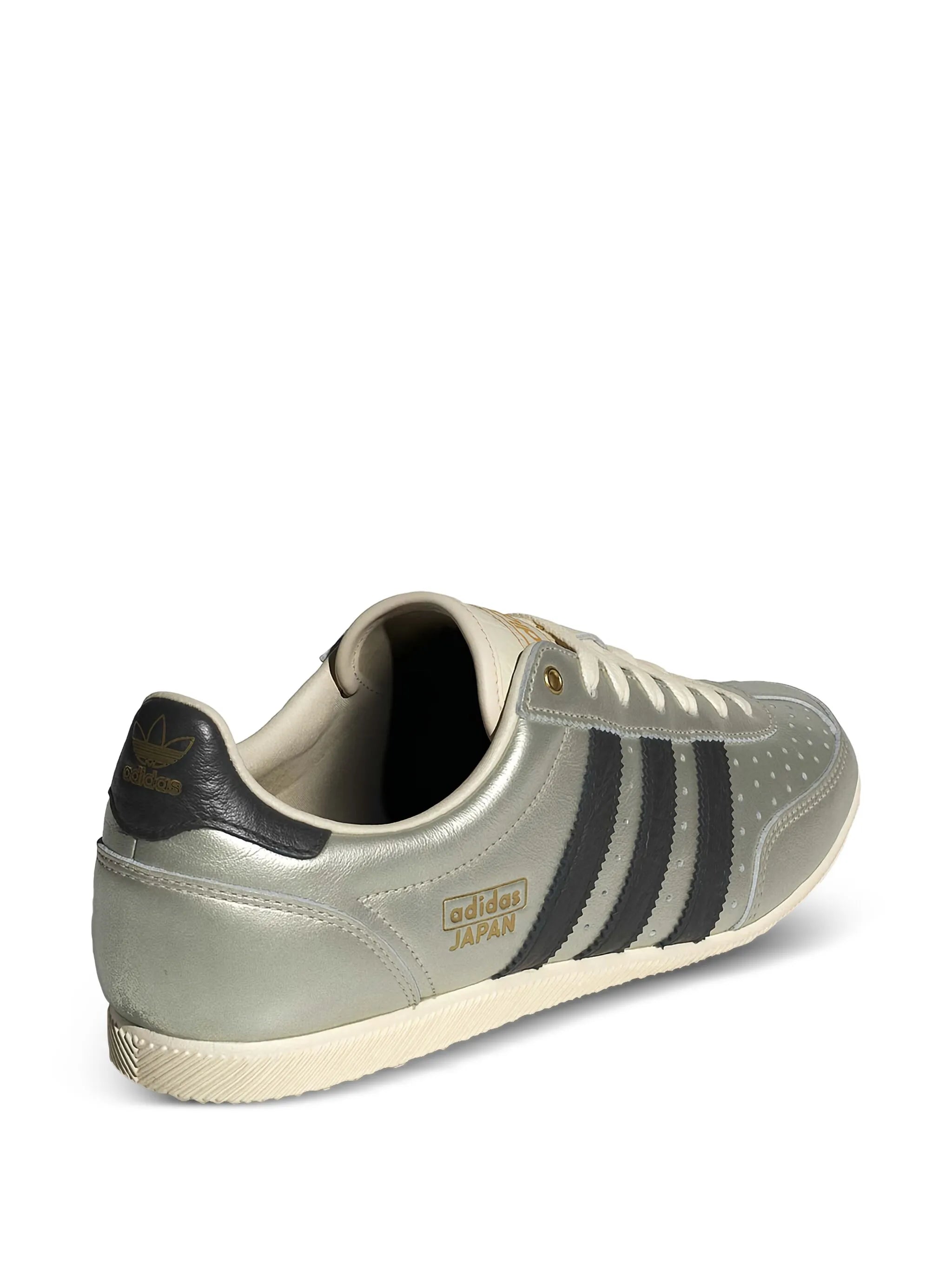Japan three-stripe leather sneakers