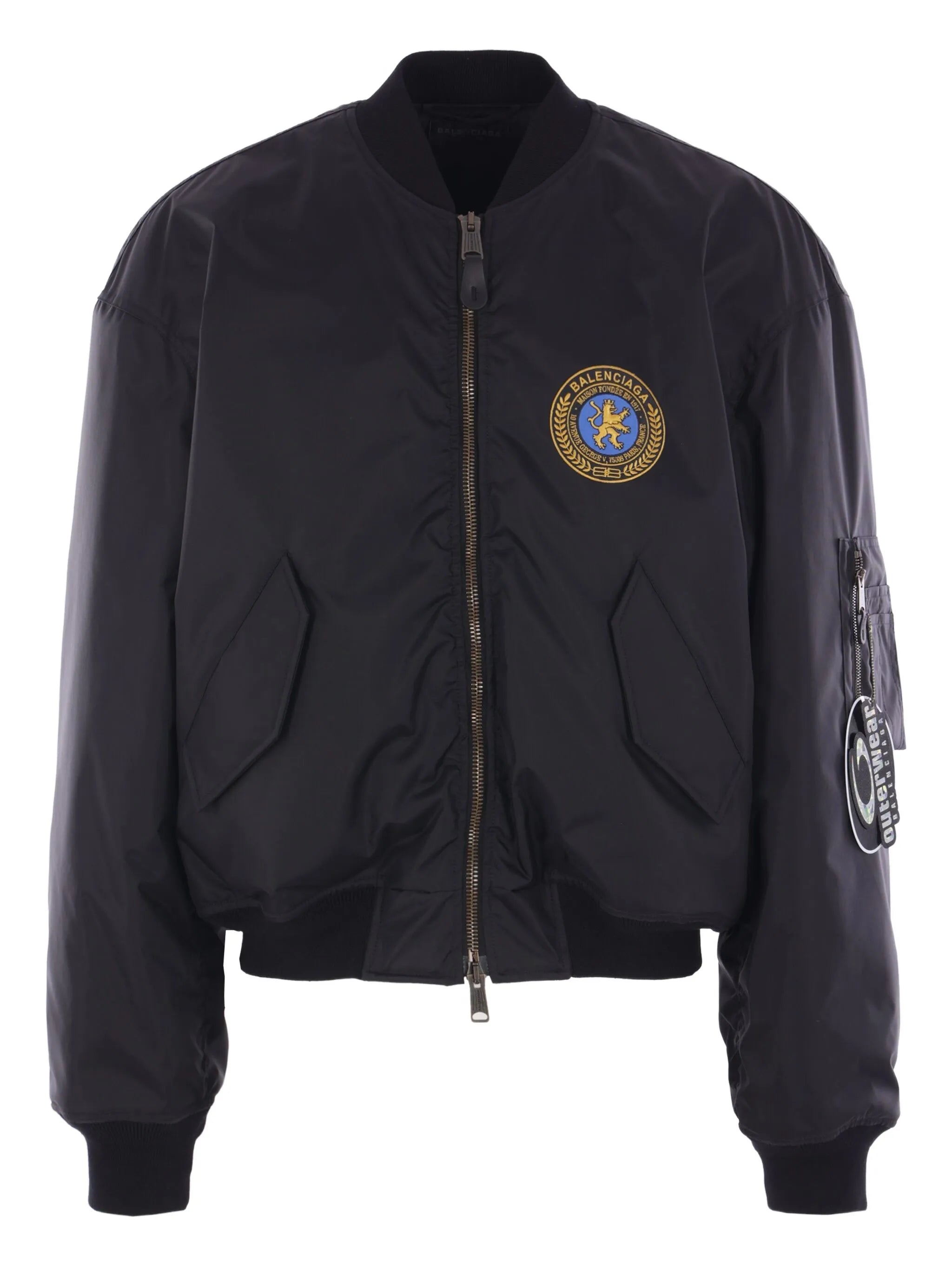 padded bomber jacket
