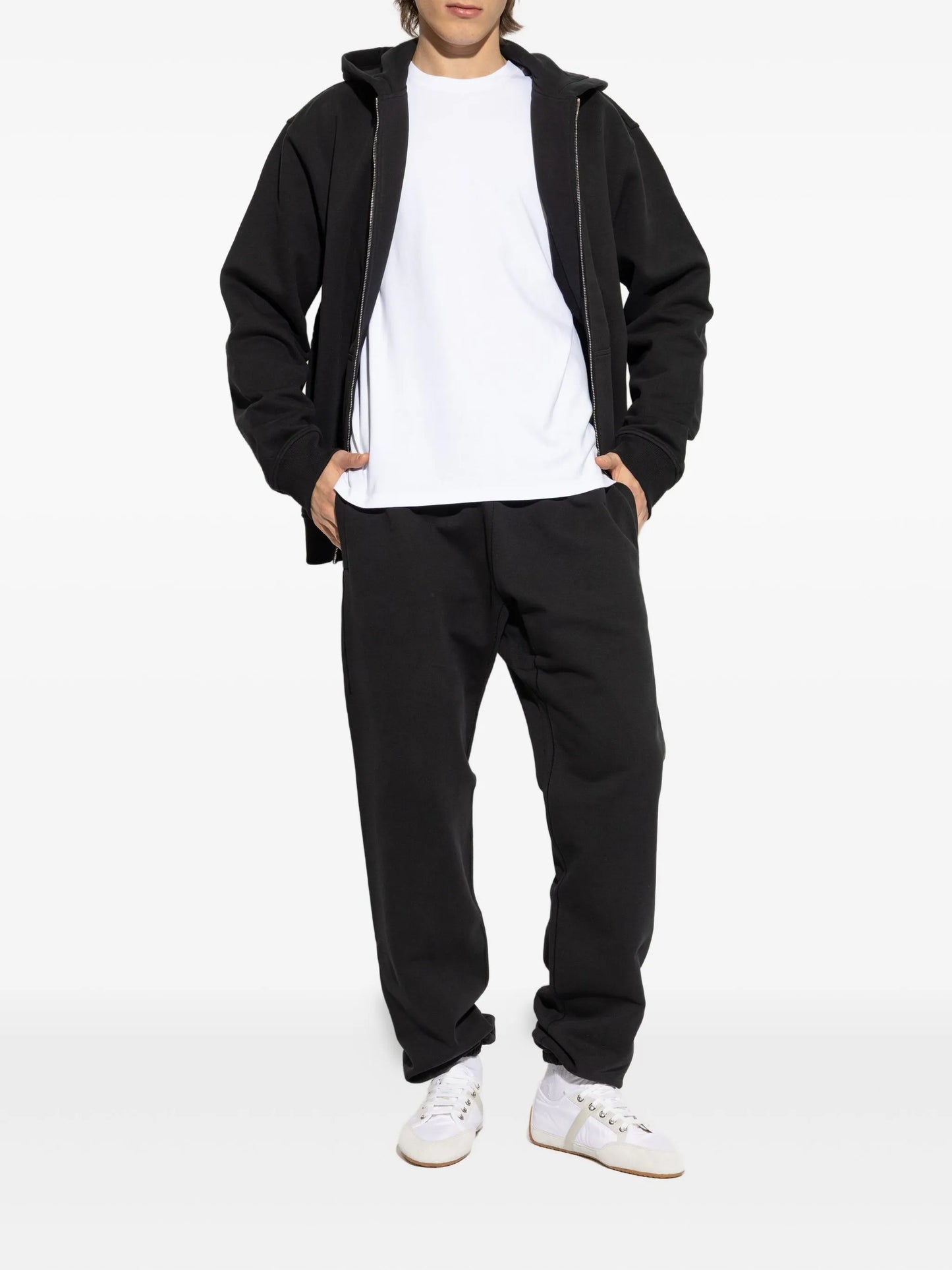 zip-up hoodie