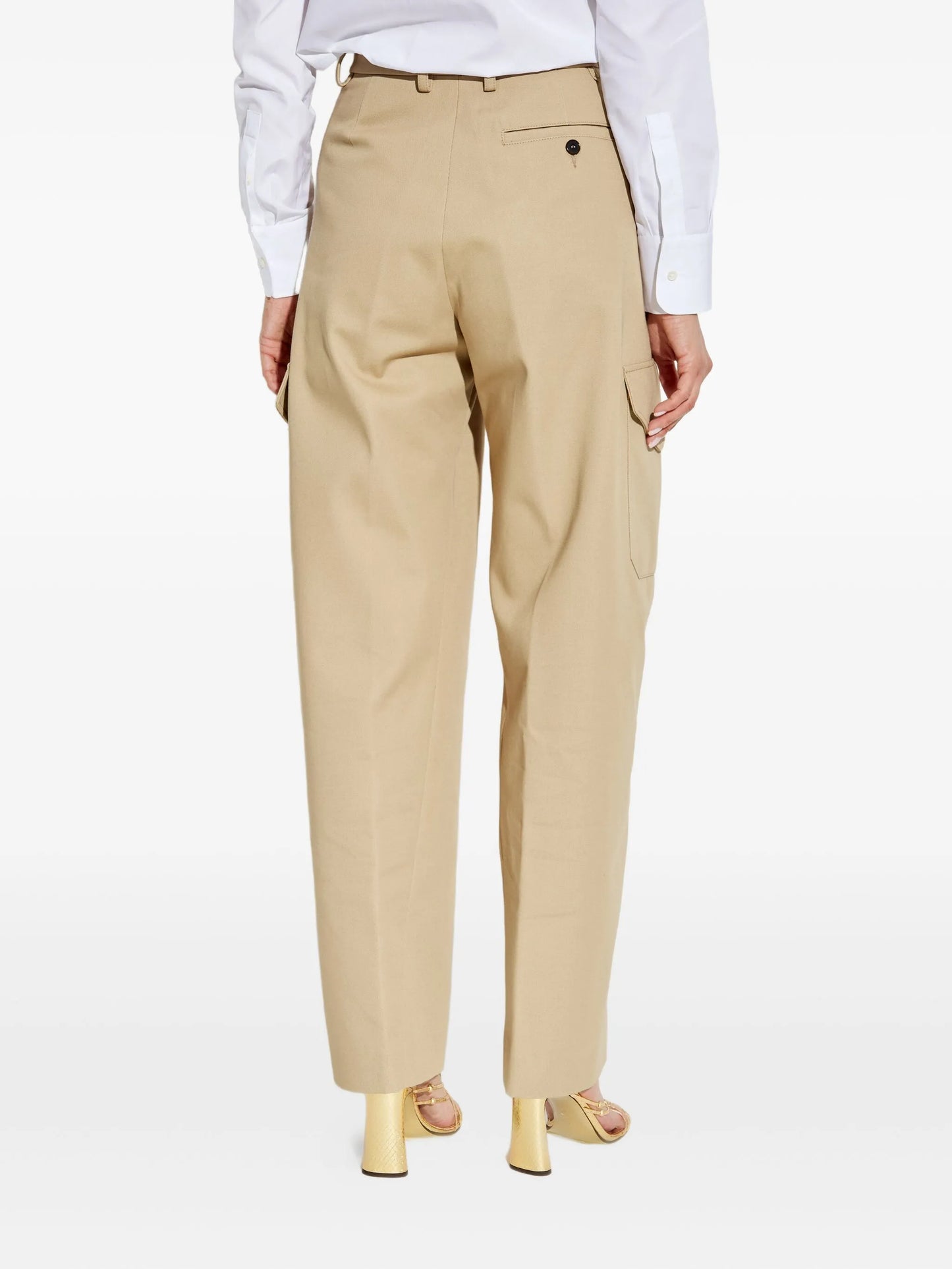 tapered cargo trousers