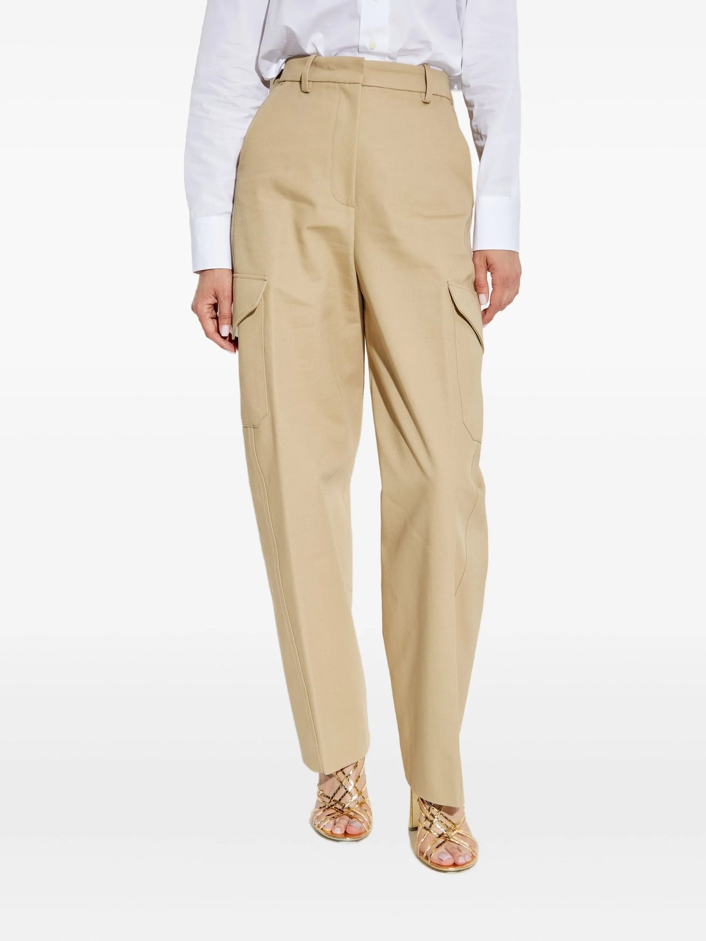 tapered cargo trousers