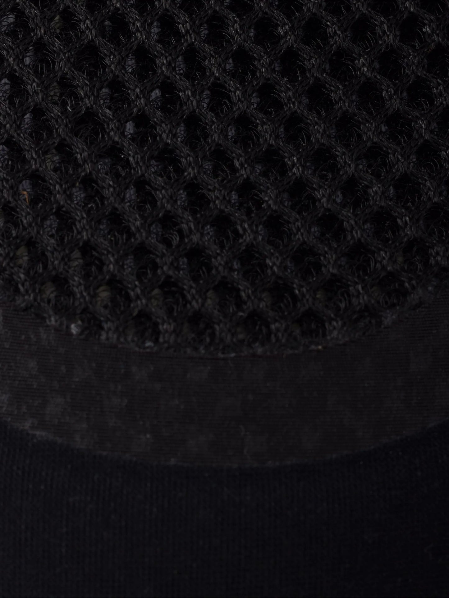 mesh-panels ballerina flats