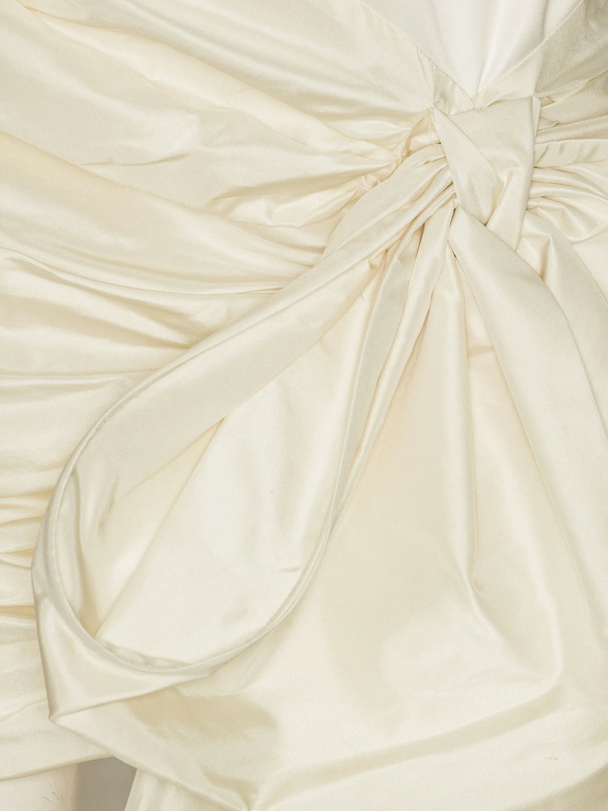 bow halterneck mini dress