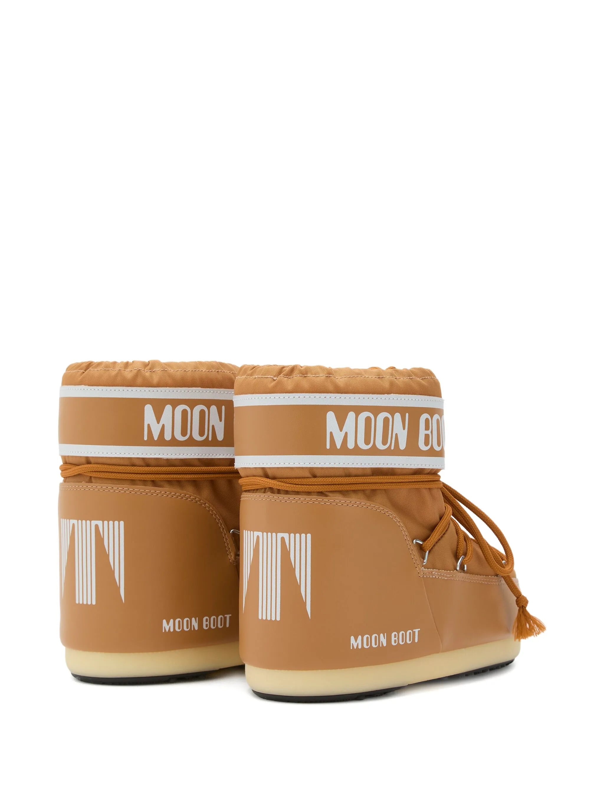 Icon padded logo-band boots