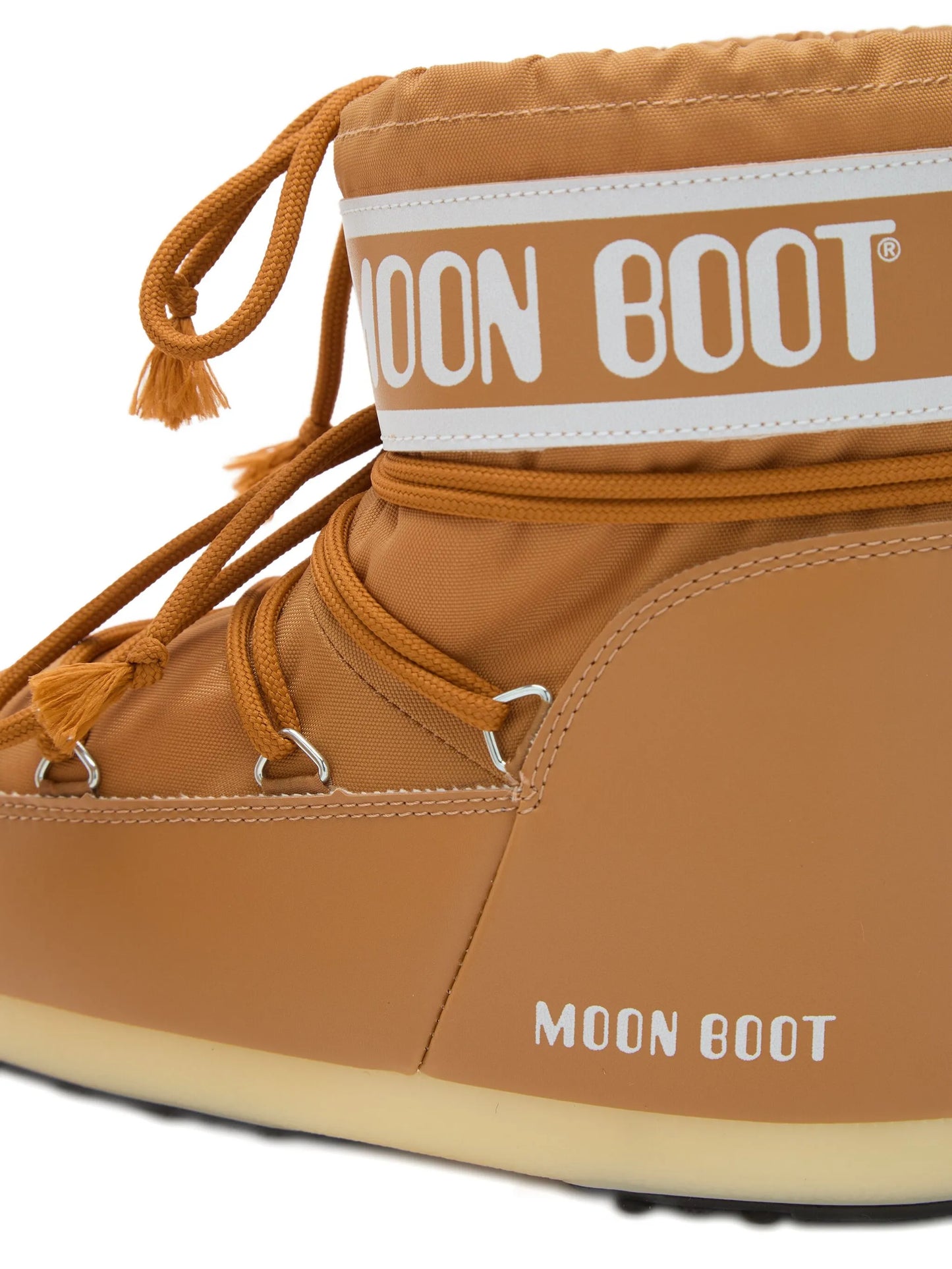 Icon padded logo-band boots
