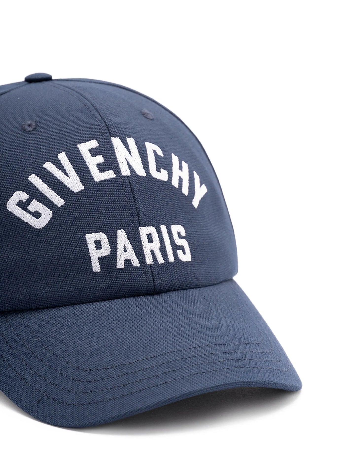 logo-embroidered cap