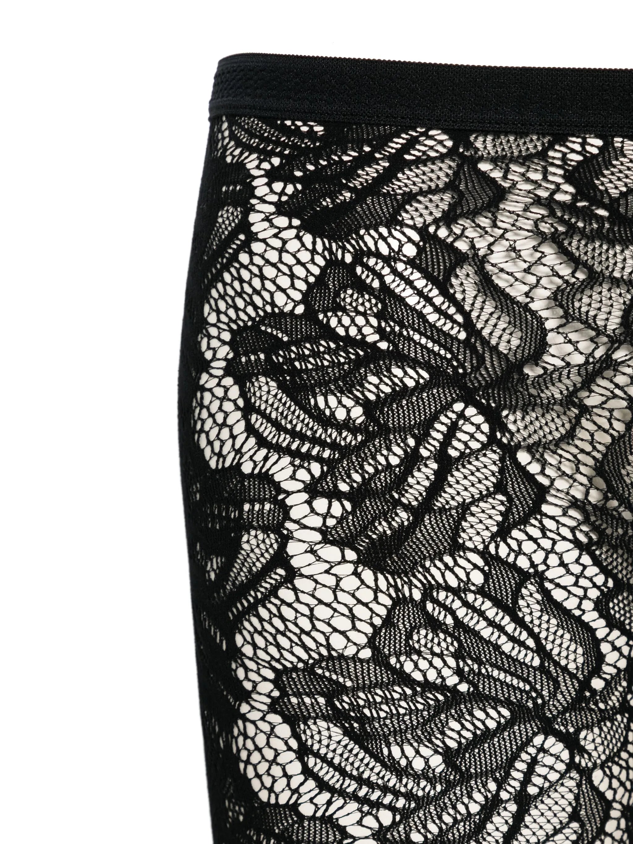 floral lace tights