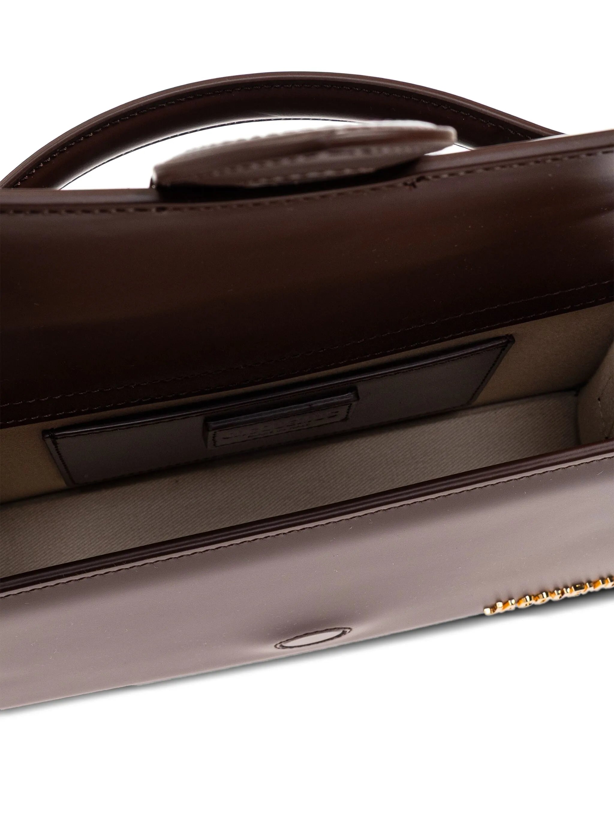 The Big Bambino top-handle leather bag