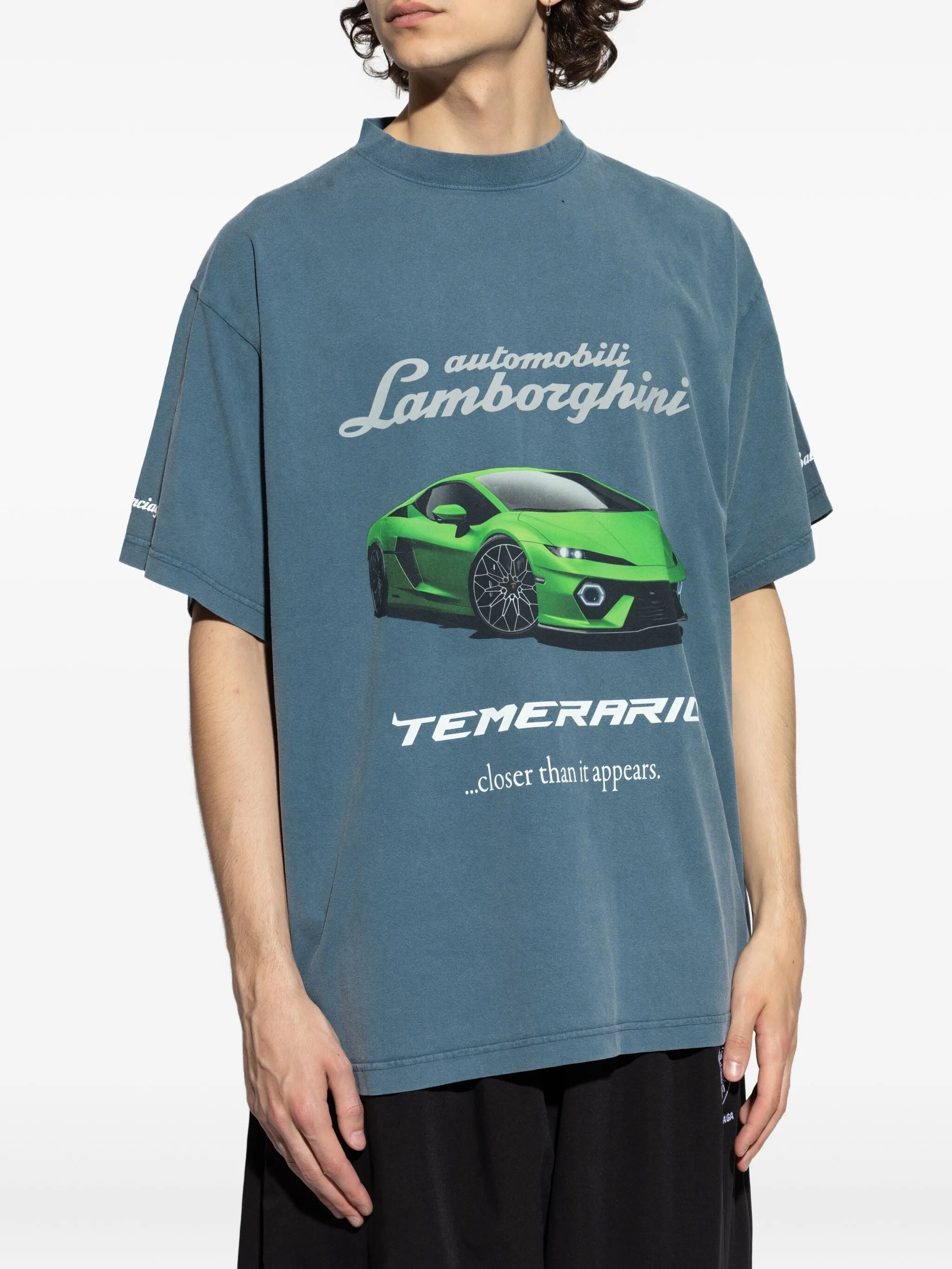 x Automobili Lamborghini graphic-print T-shirt