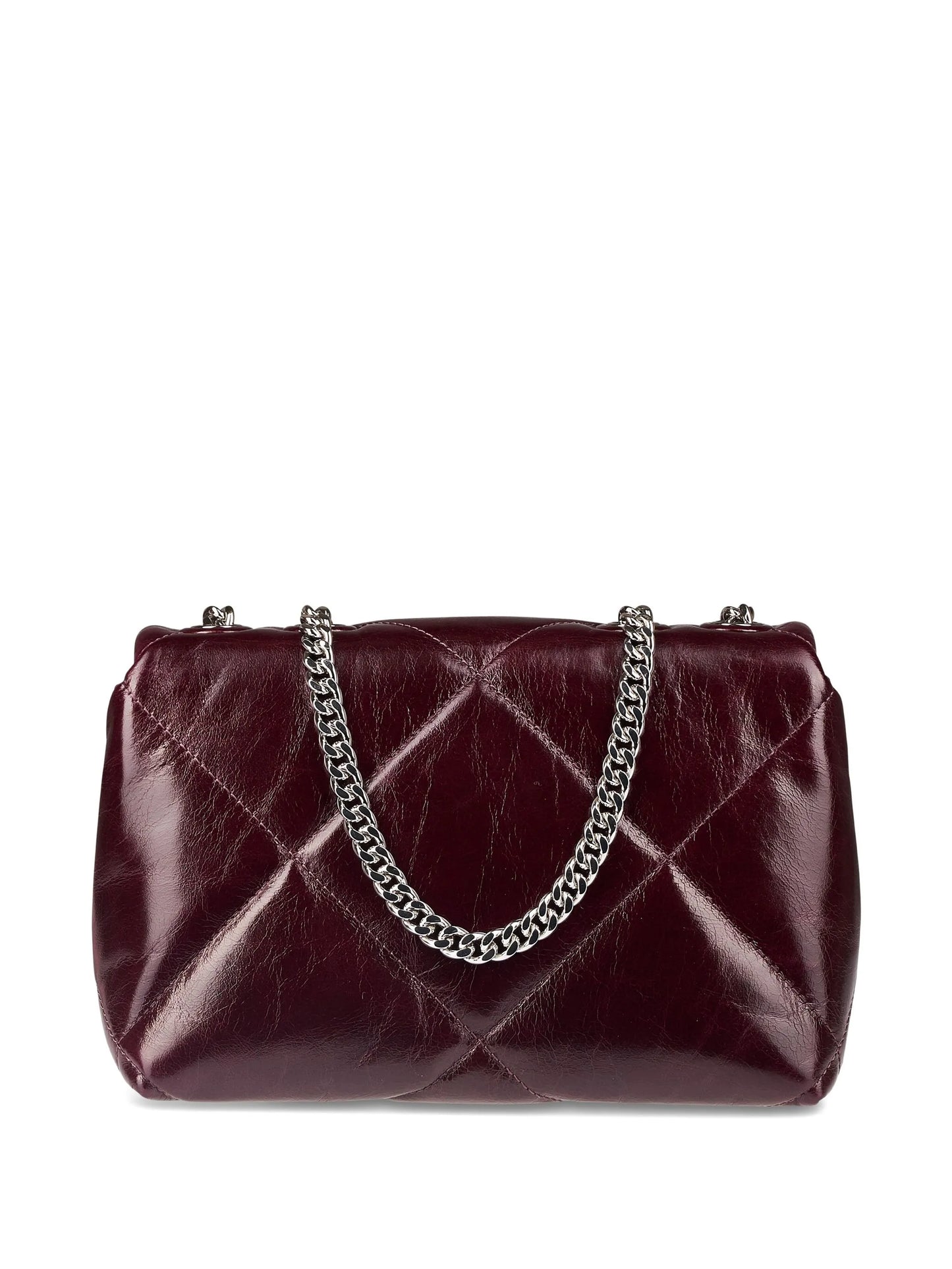 quilted leather shoulder bag