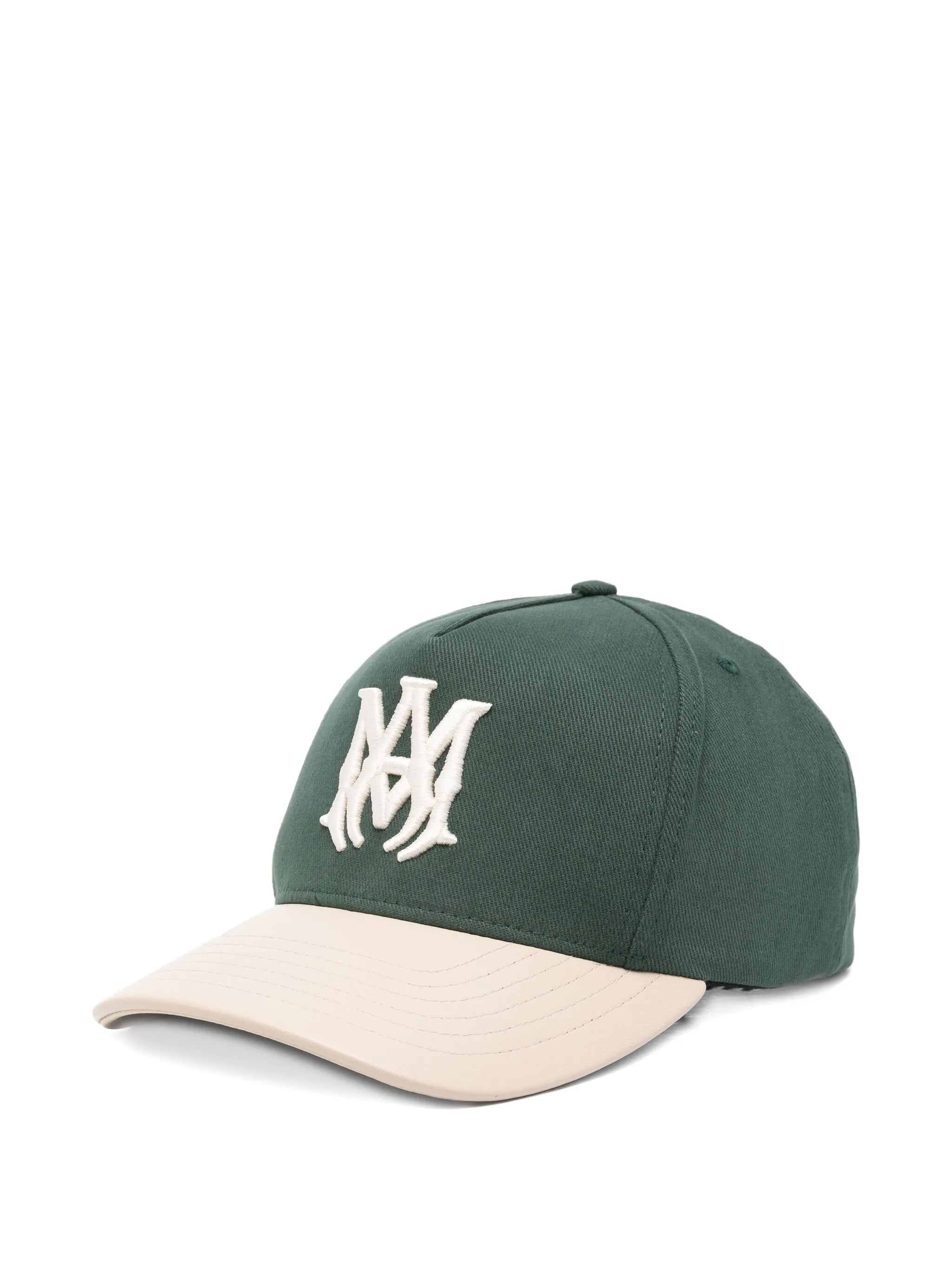 logo-embroidered two-tone baseball cap