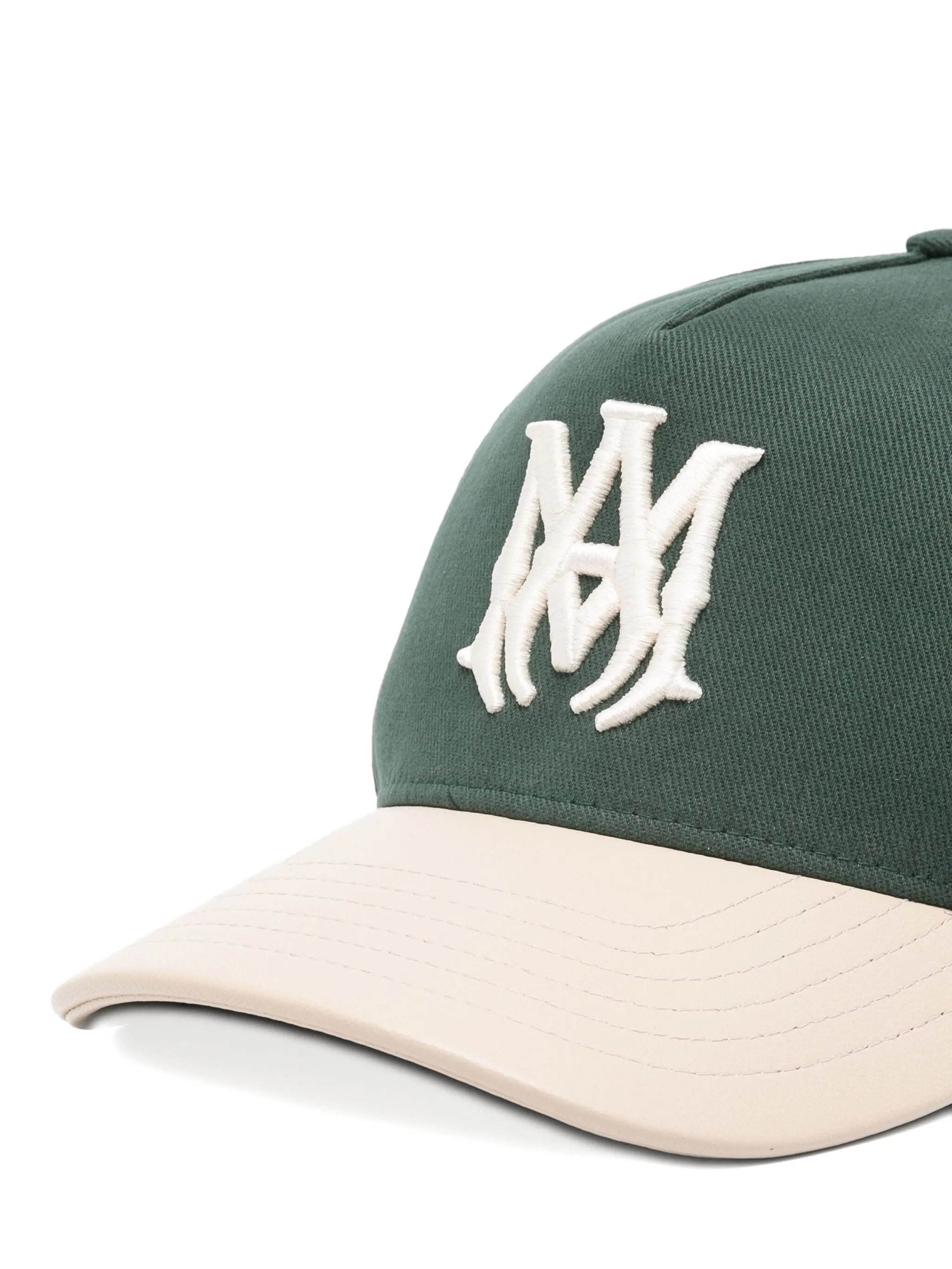 logo-embroidered two-tone baseball cap