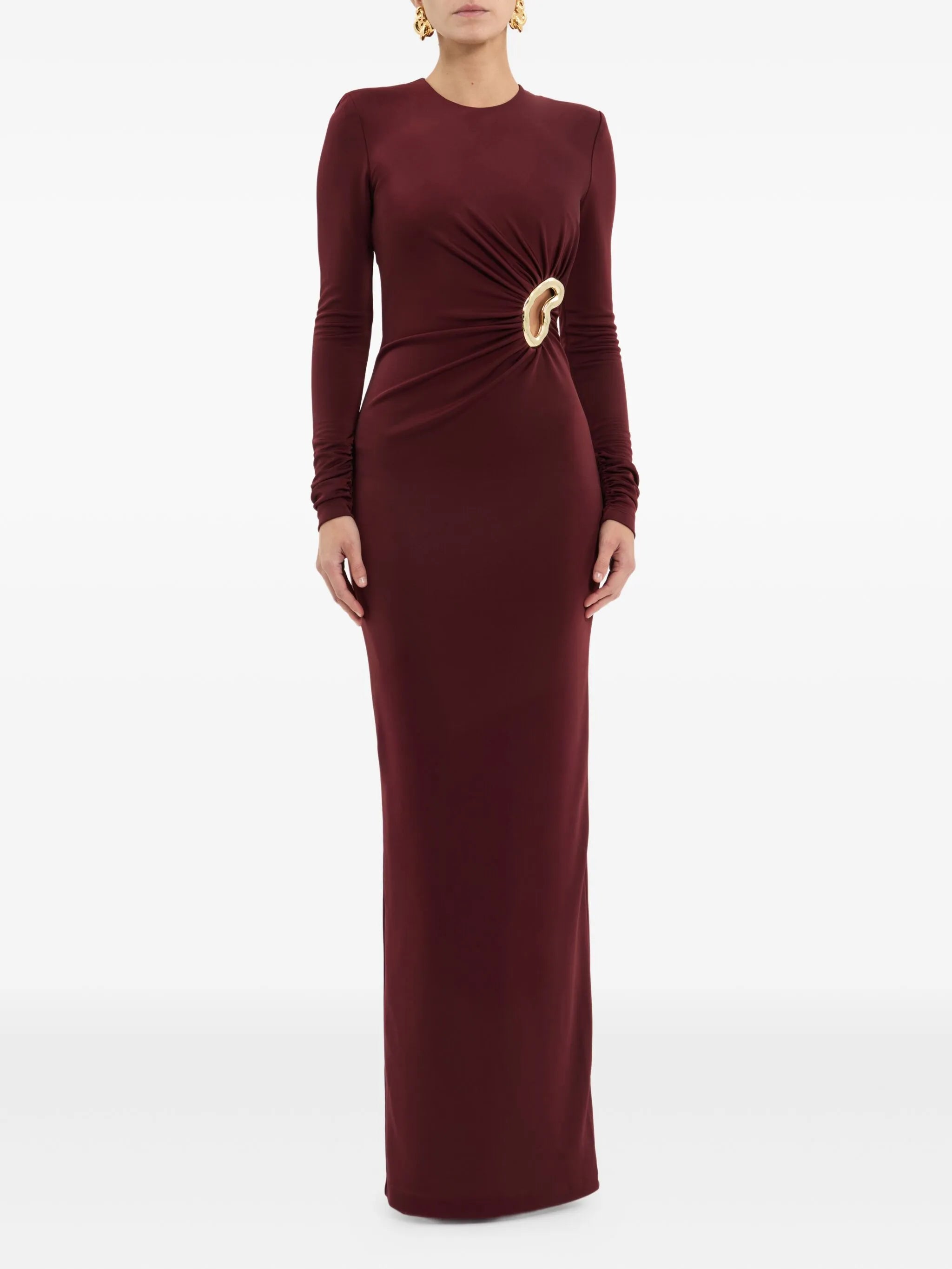 Mischa long-sleeve gown