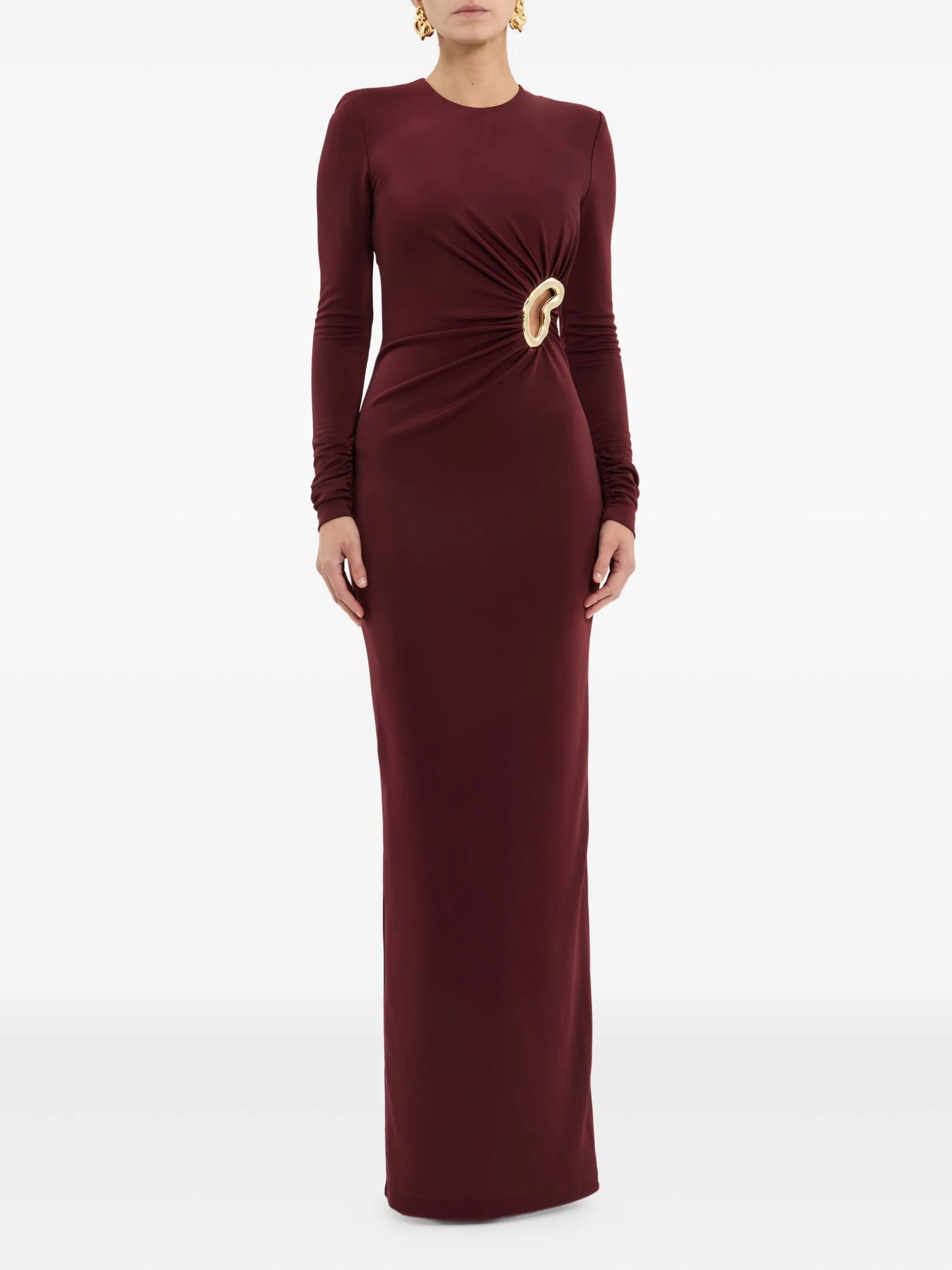 Mischa long-sleeve gown