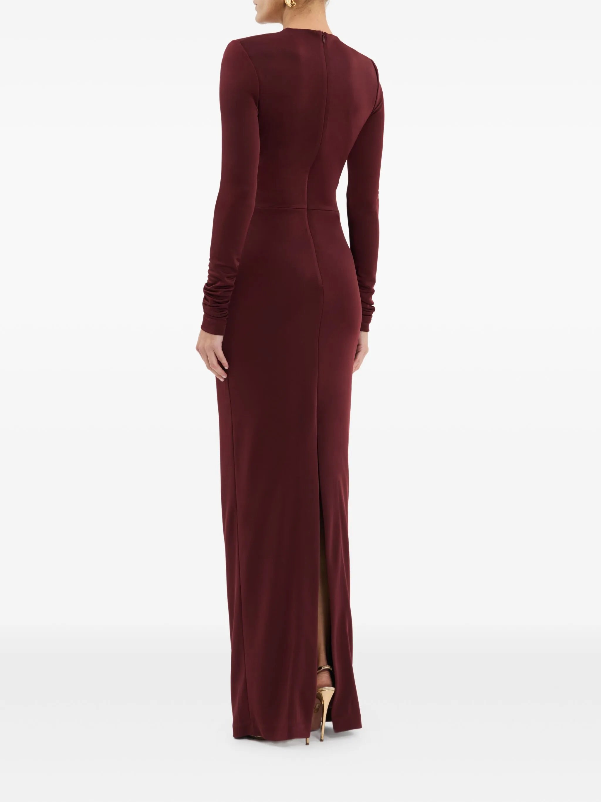 Mischa long-sleeve gown
