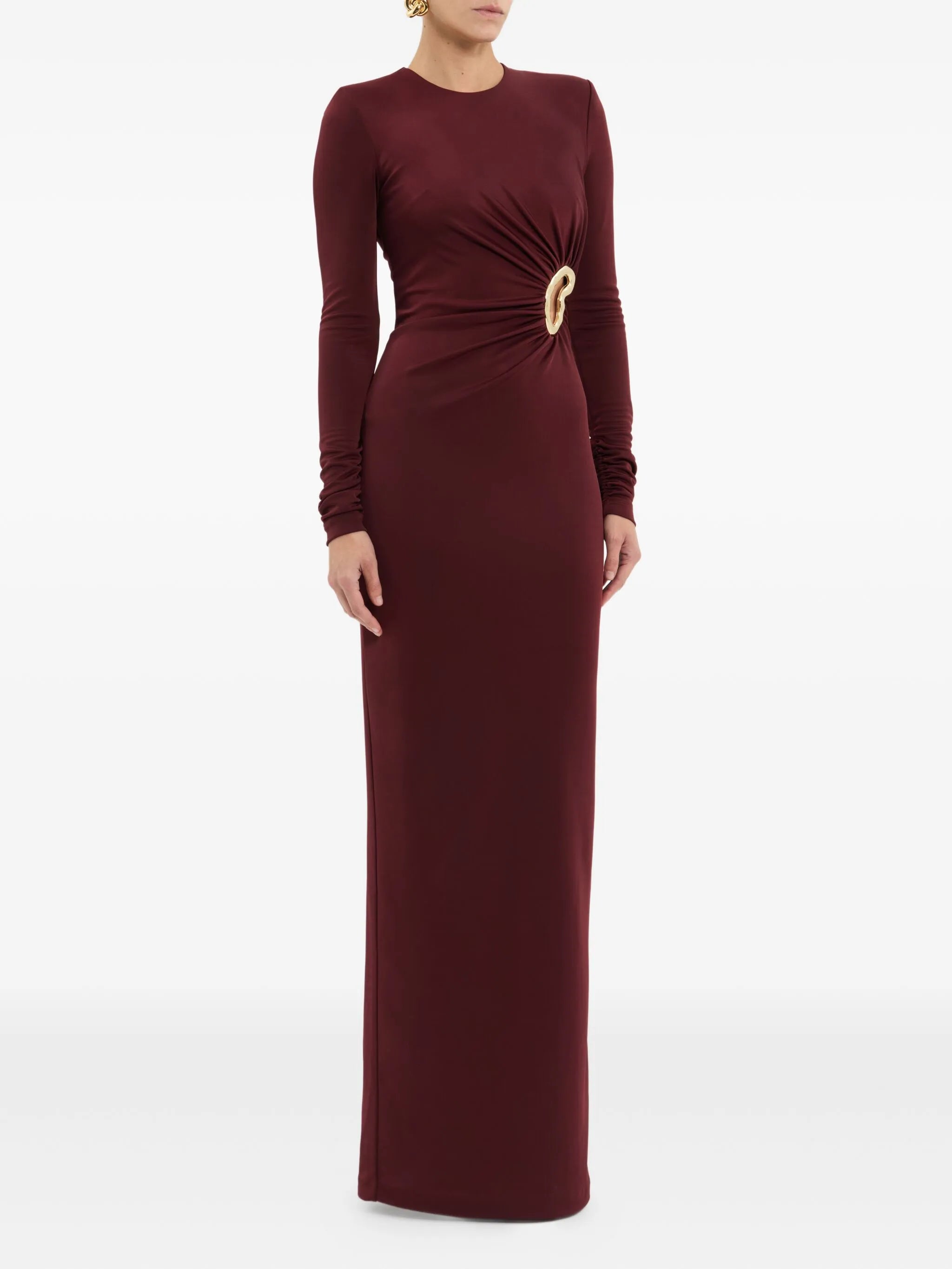 Mischa long-sleeve gown