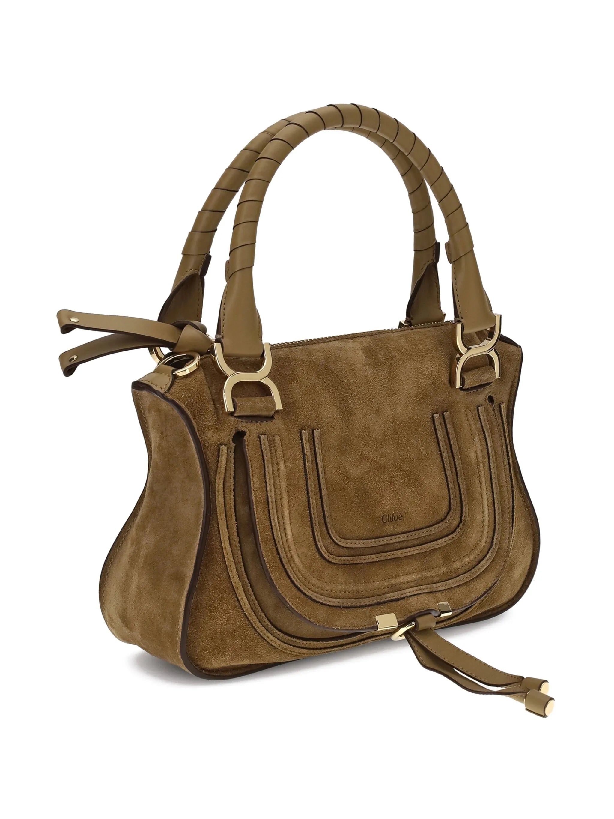 small Marcie suede-leather cross body bag