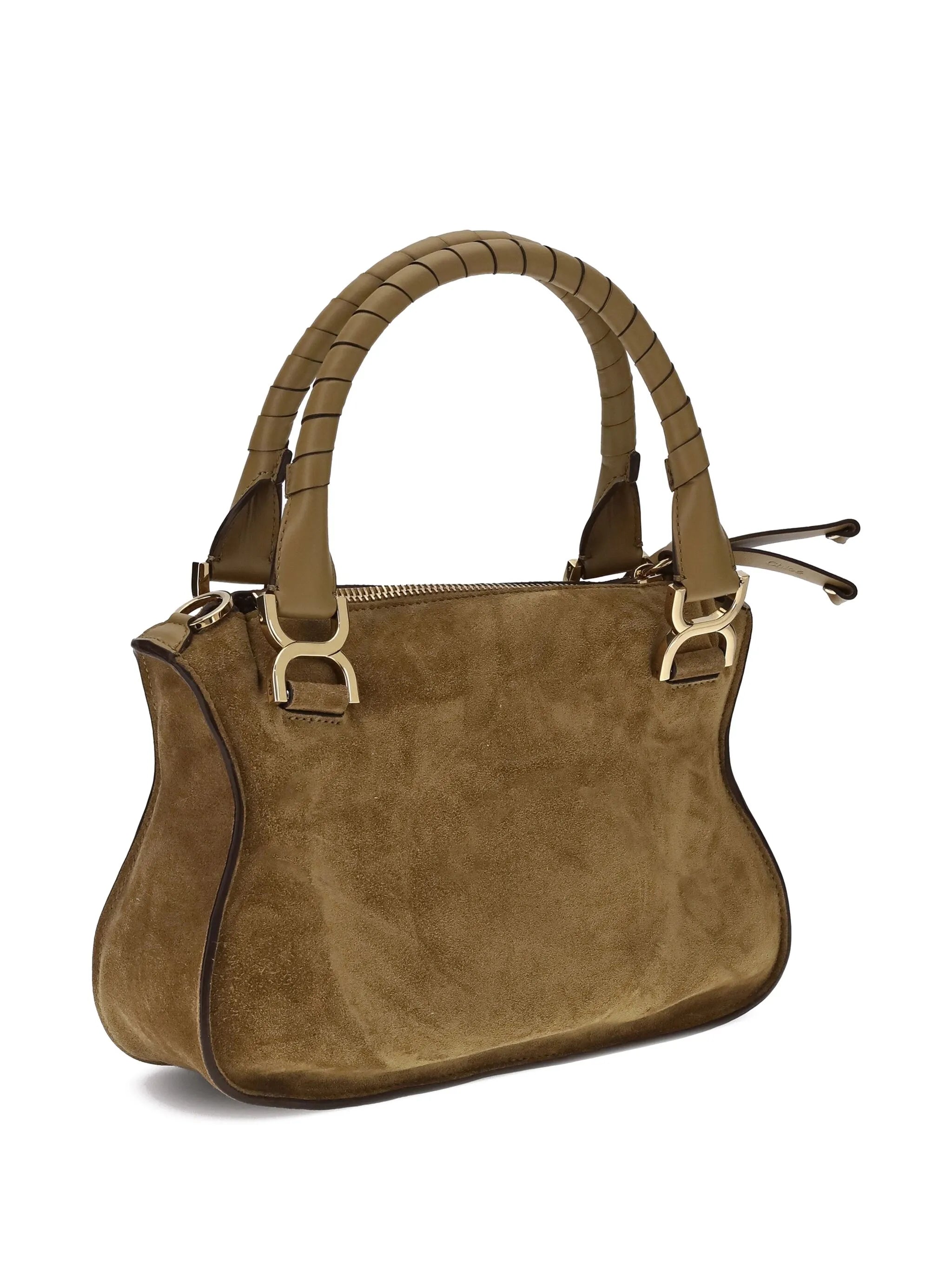 small Marcie suede-leather cross body bag