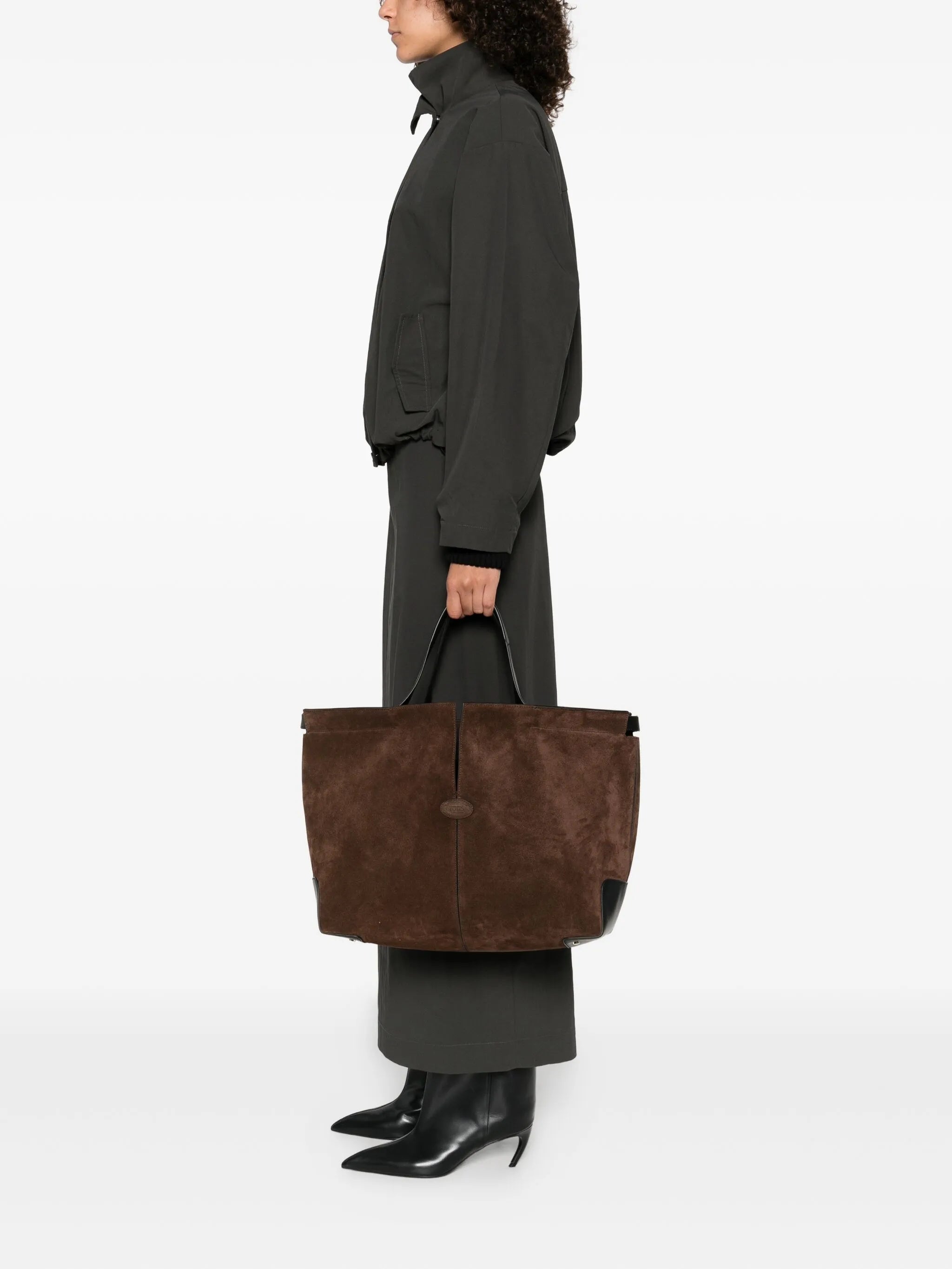 Di Bag Folio leather tote bag