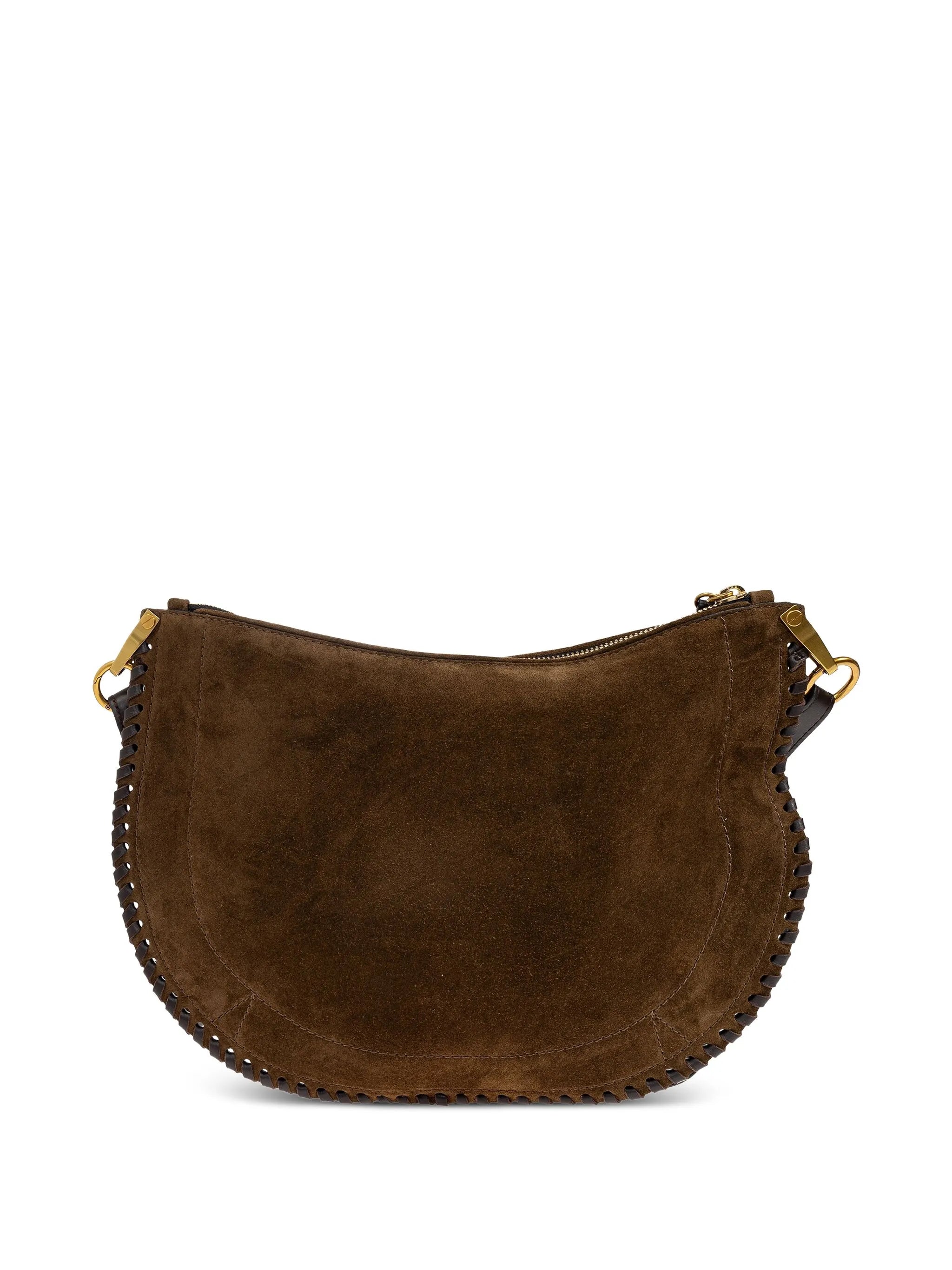Oskan suede shoulder bag