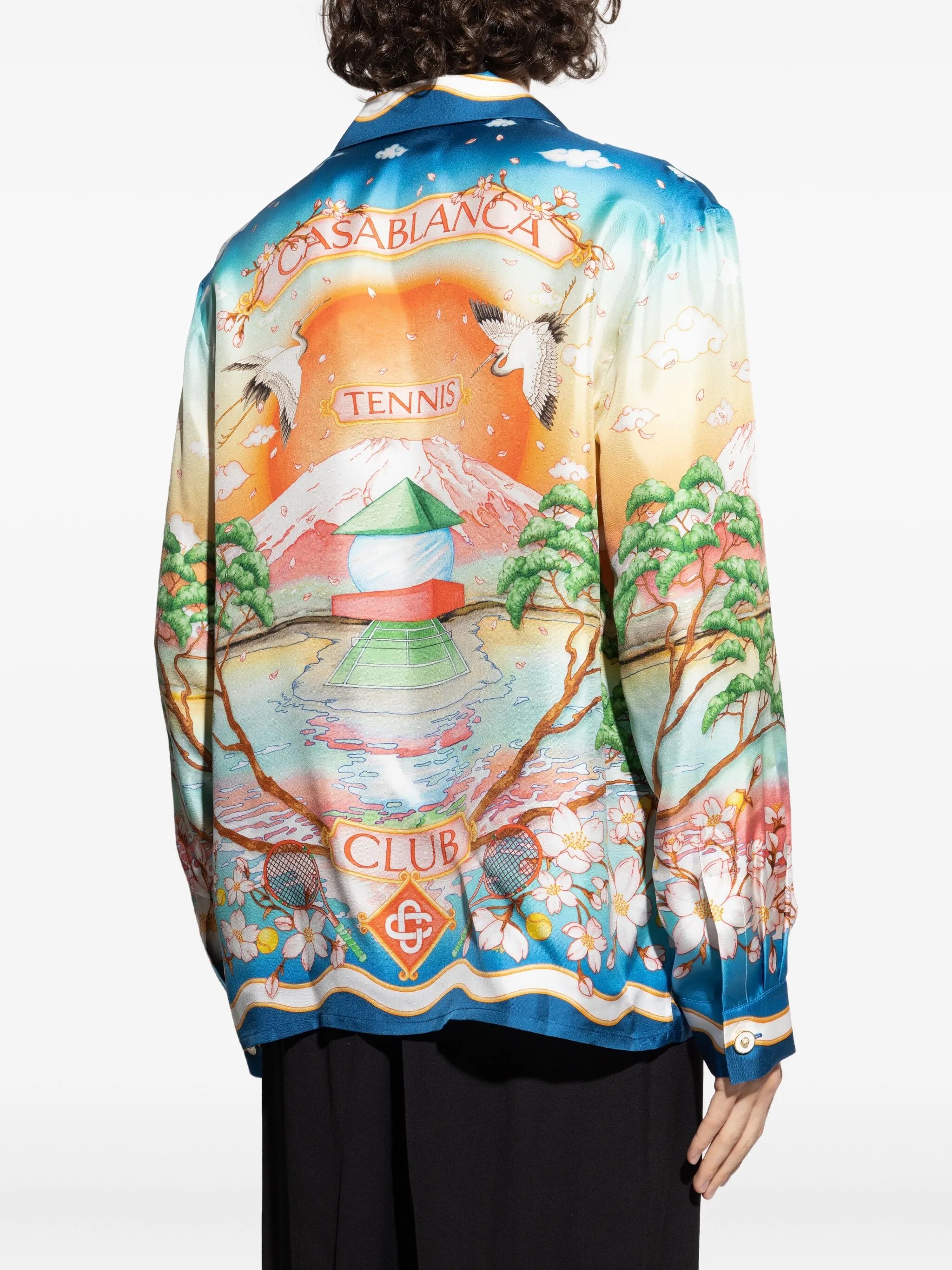 silk shirt