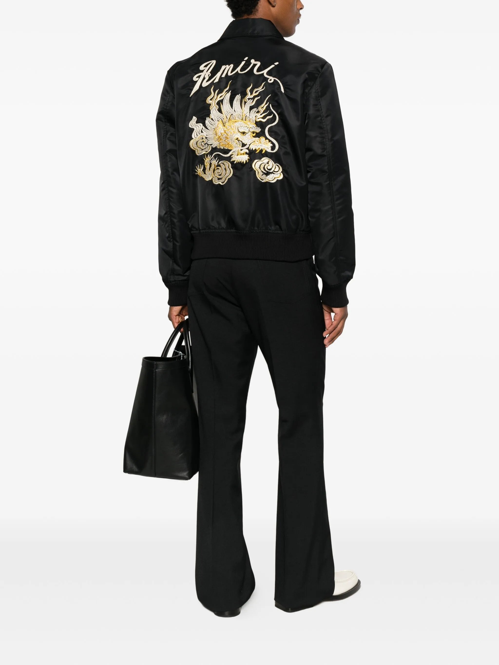 embroidered bomber jacket