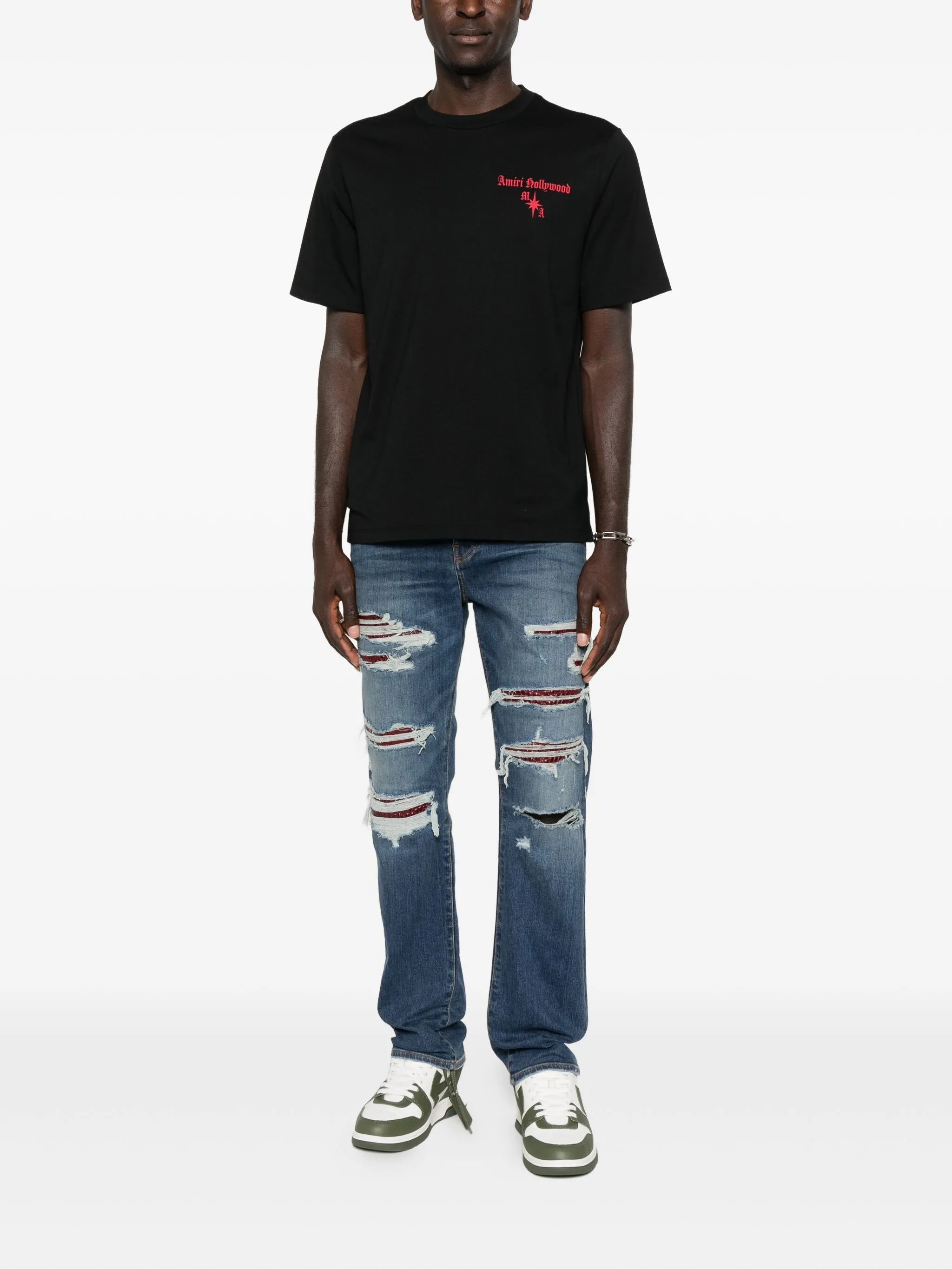 Hollywood logo-print T-shirt