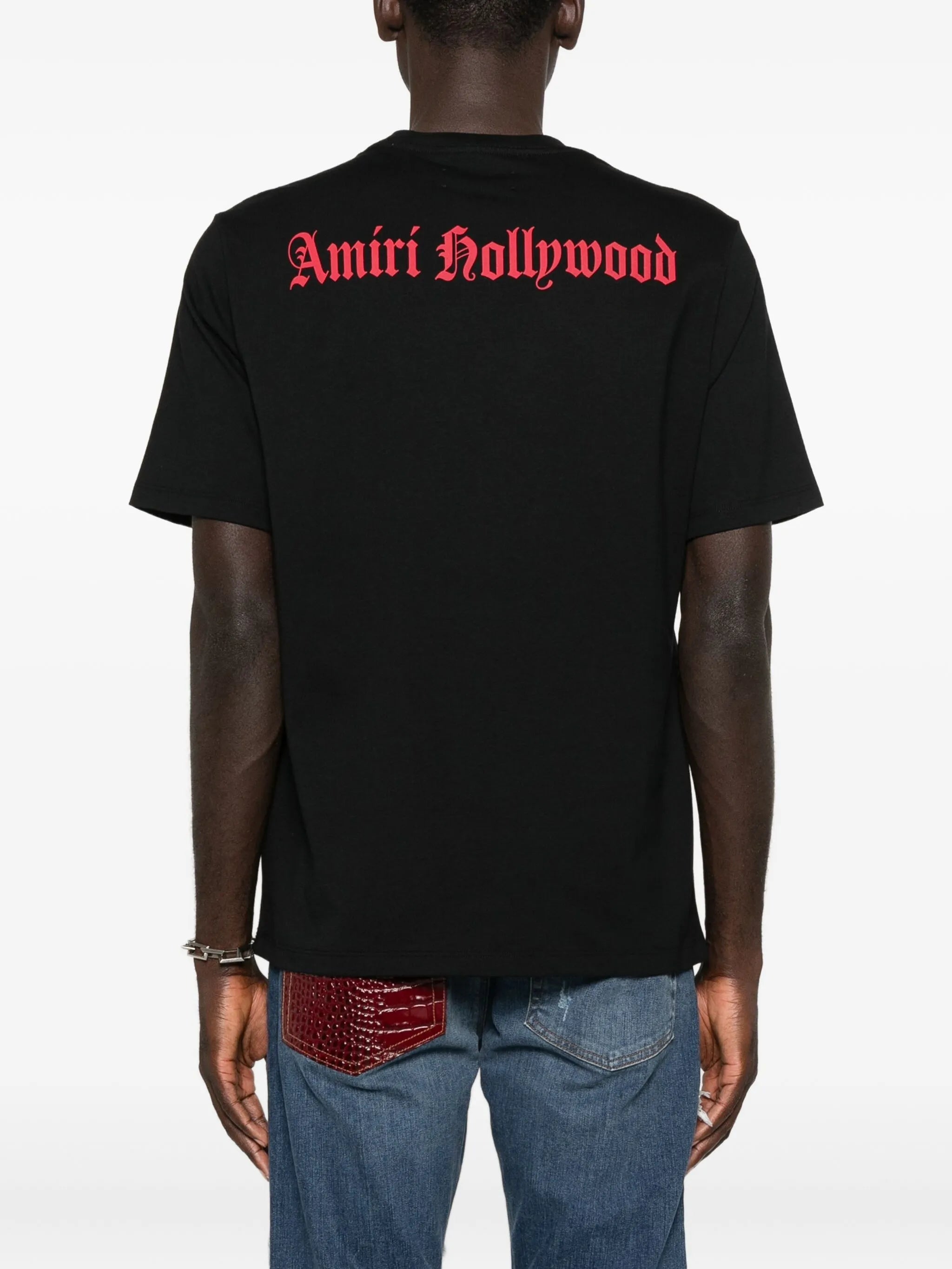 Hollywood logo-print T-shirt