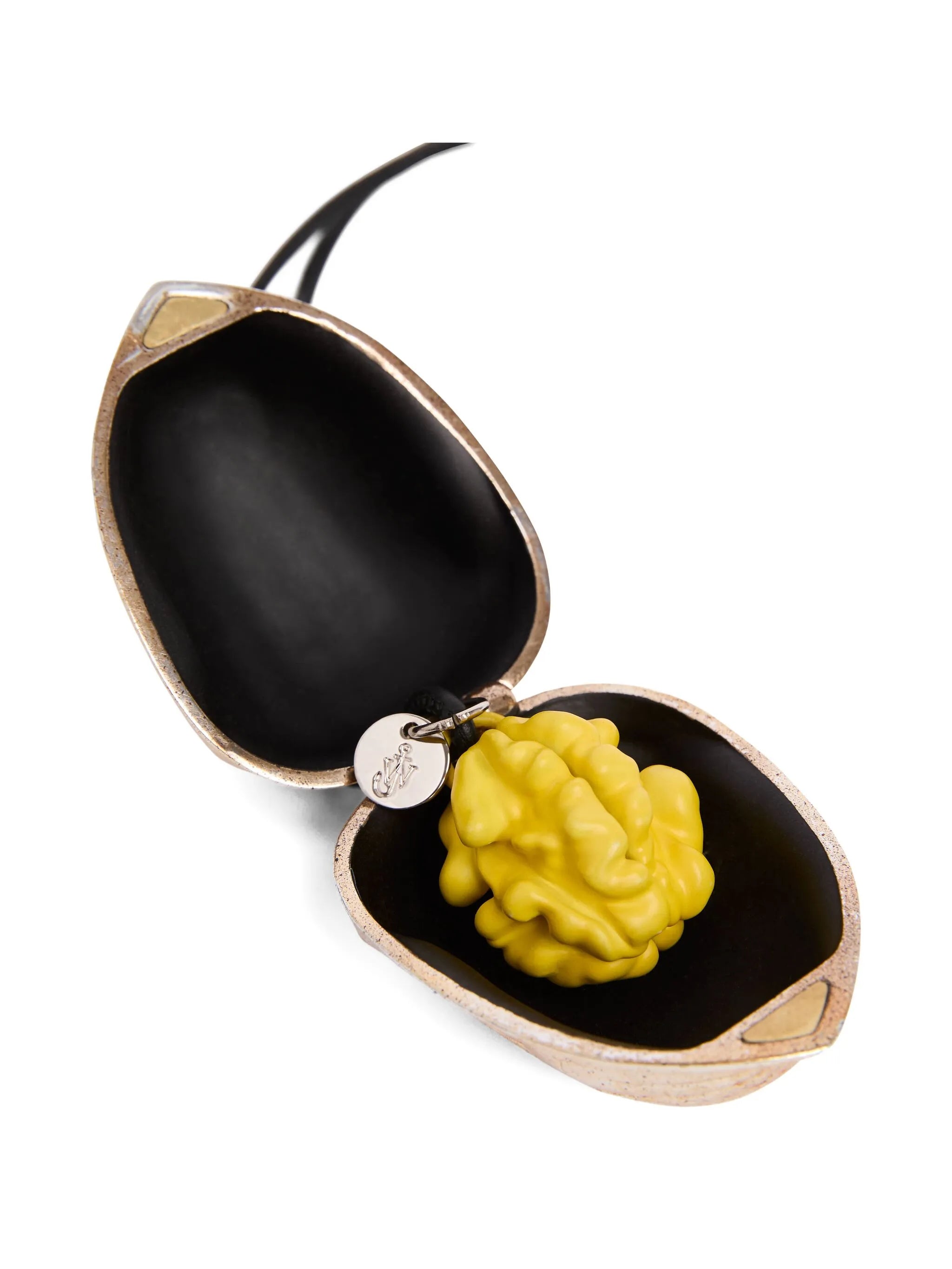 walnut-shaped keyring
