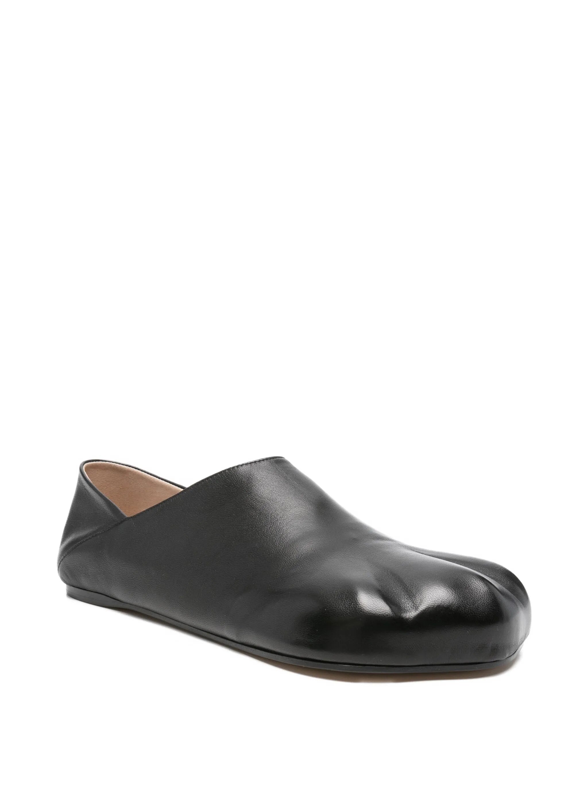 leather loafers