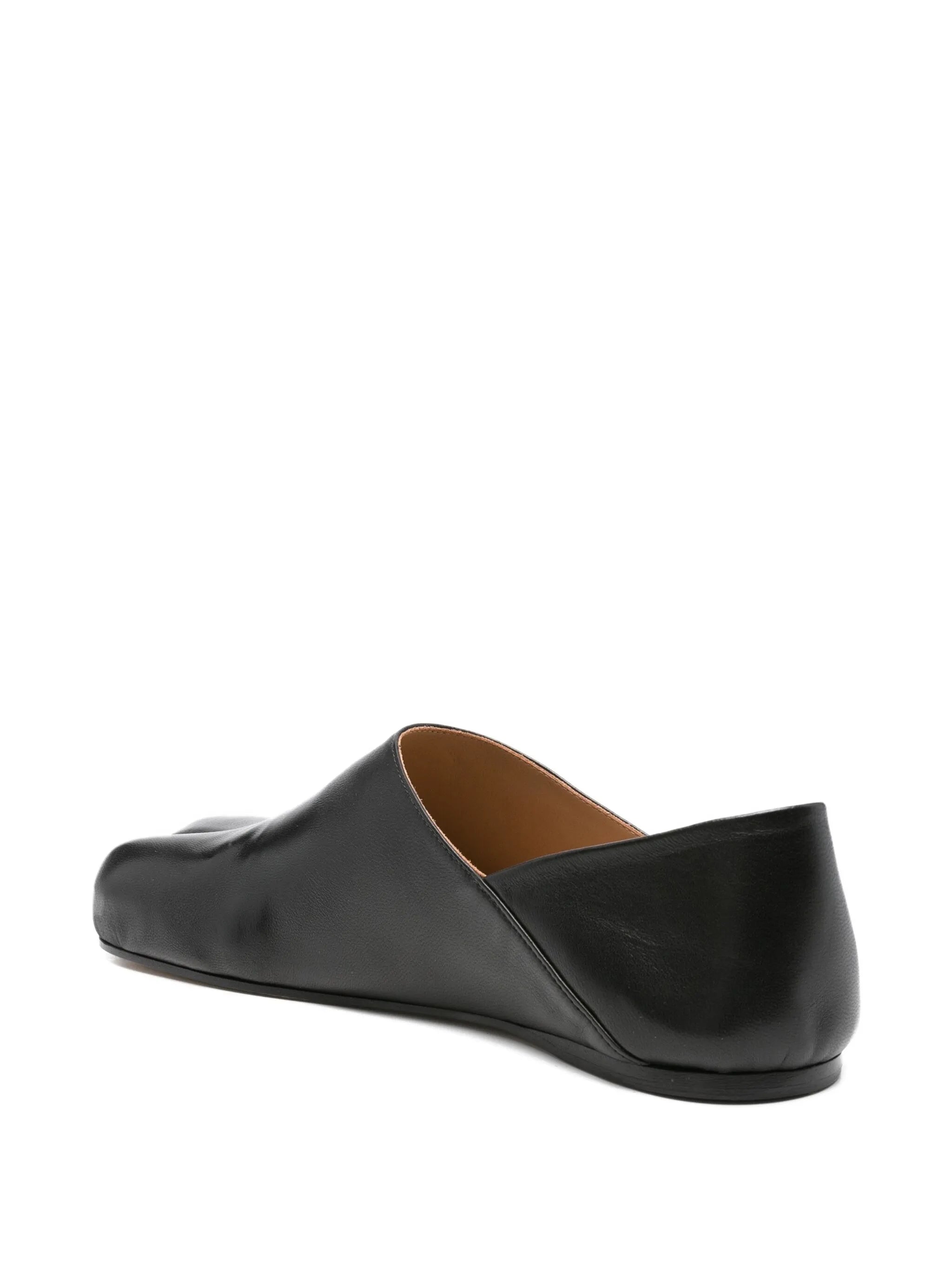 leather loafers